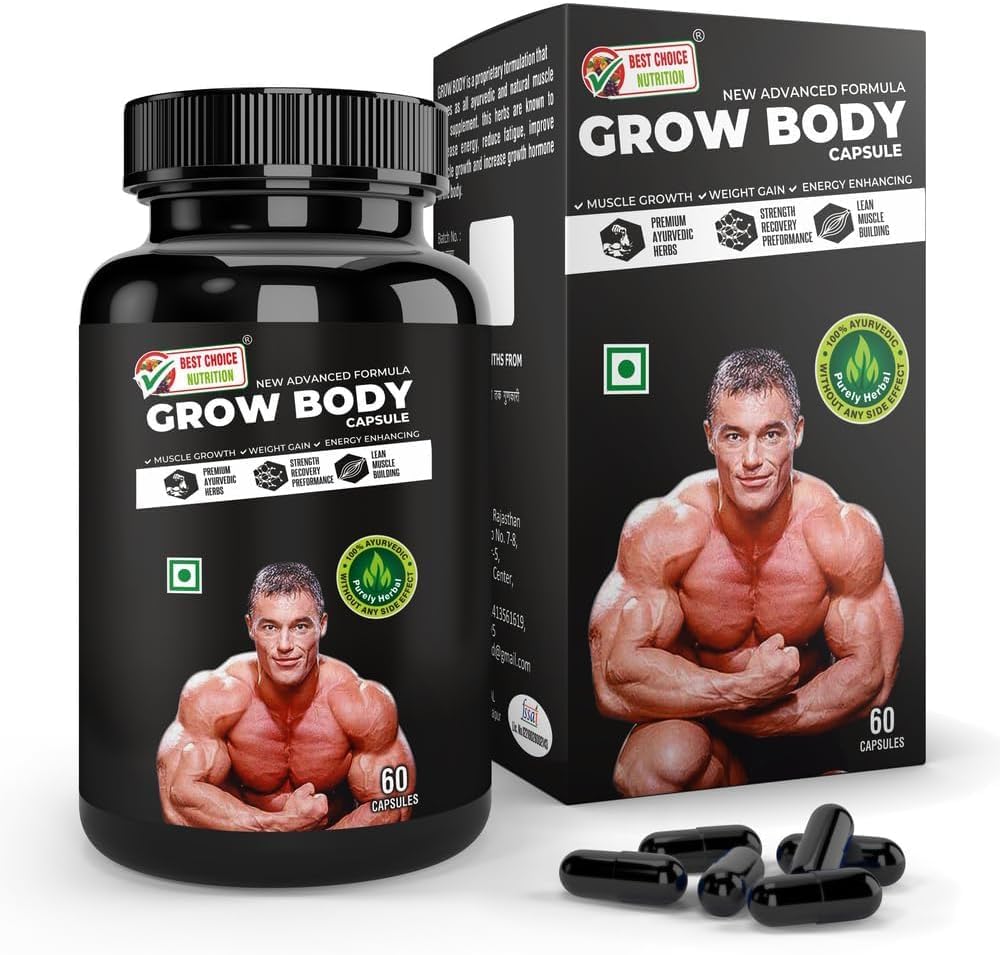 Generic Grow Body Capsule, 60 Count