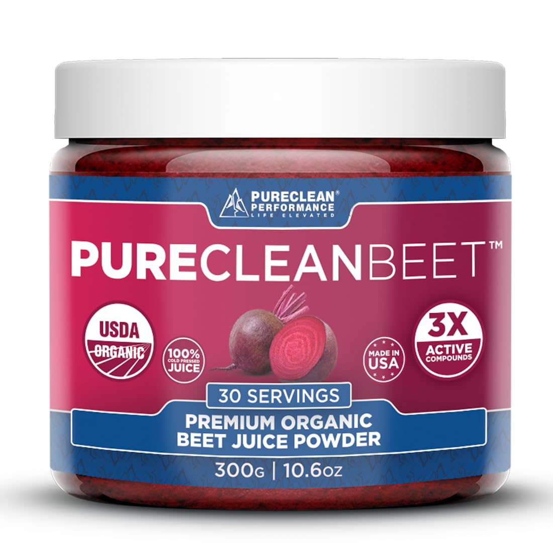 PureClean Performance Beet Premium Beet Juice Powder 10.6