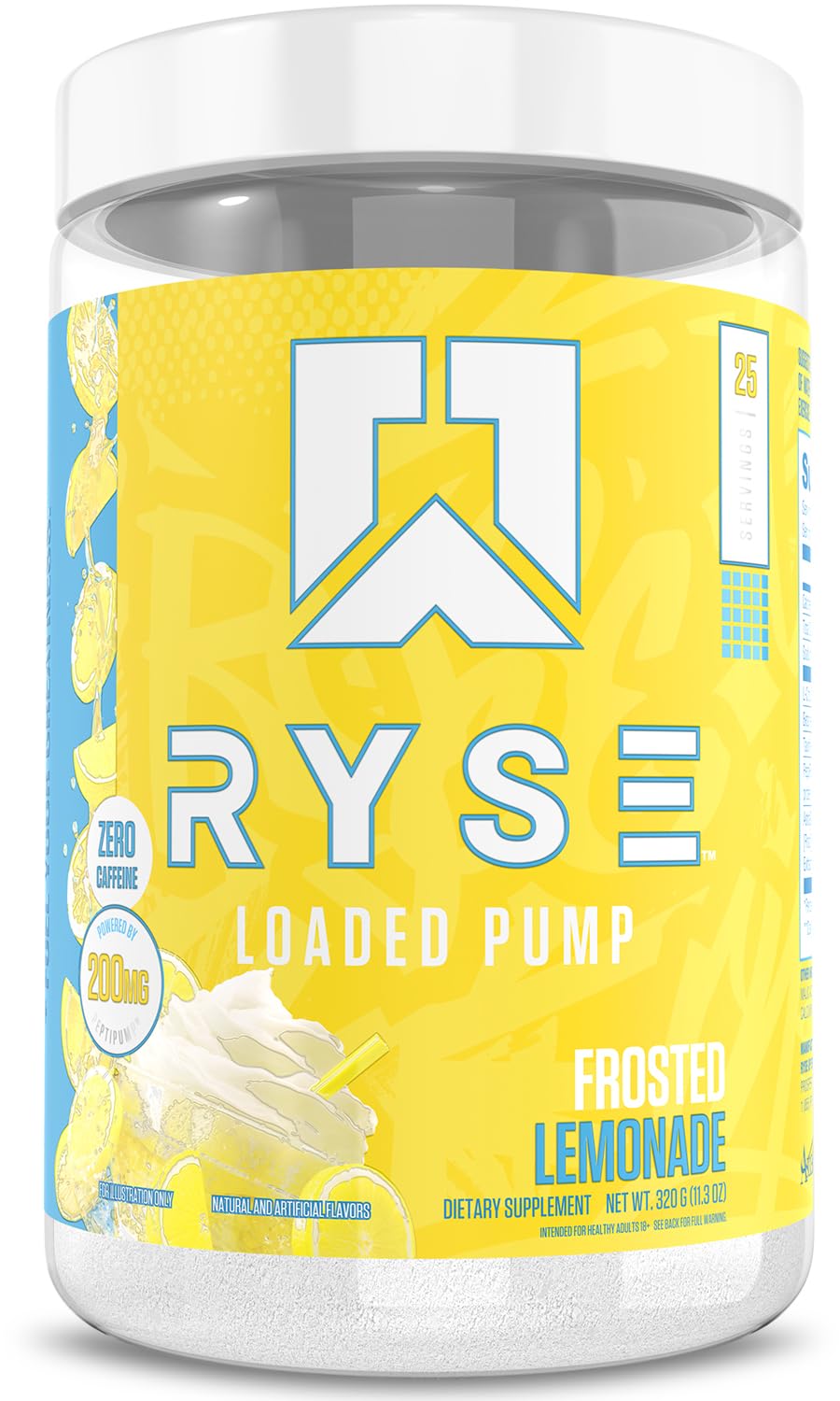 RYSE Up Supplements Ryse Loaded Pump Pre Workout Powder 11.3 Ounce