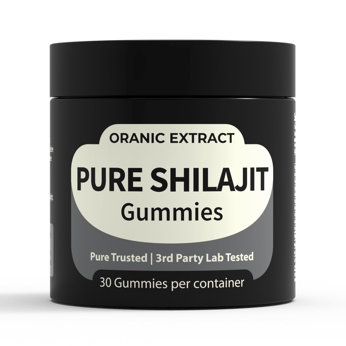 ORANIC EXTRACT Shilajit Gummies – Himalayan Source 9000mg, Energy & Immune Support for Men & Women, Fulvic Acid + 85 Trace Minerals, Manuka Honey Flavor, Organic, Non-GMO, 30 Gummies