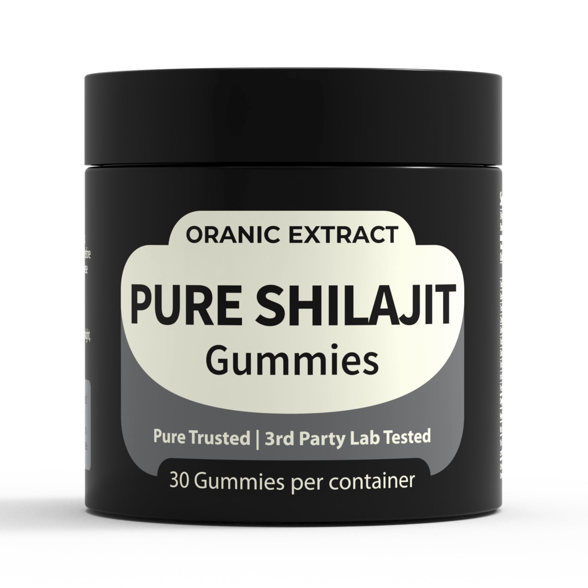ORANIC EXTRACT Shilajit Gummies – Himalayan Source 9000mg, Energy & Immune Support for Men & Women, Fulvic Acid + 85 Trace Minerals, Manuka Honey Flavor, Organic, Non-GMO, 30 Gummies