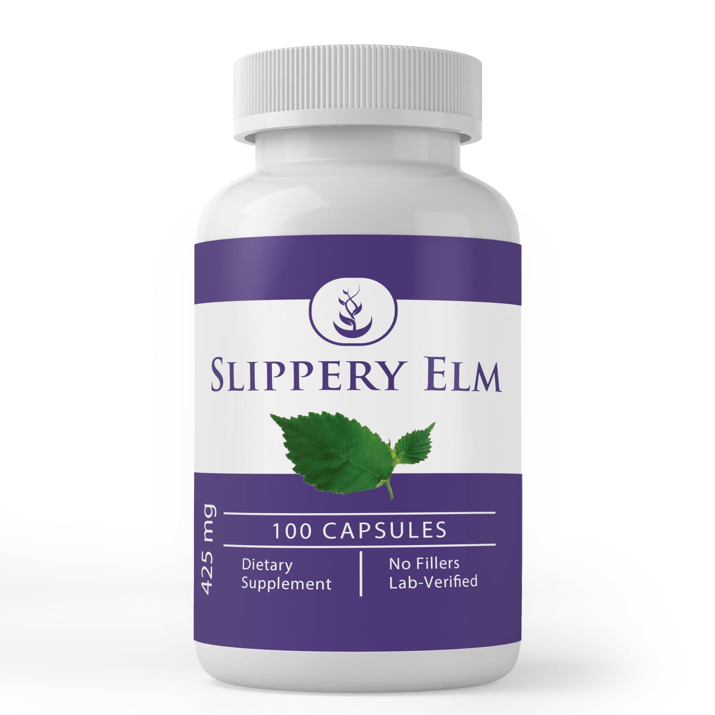 PURE ORIGINAL INGREDIENTS Slippery Elm, 100 Capsules
