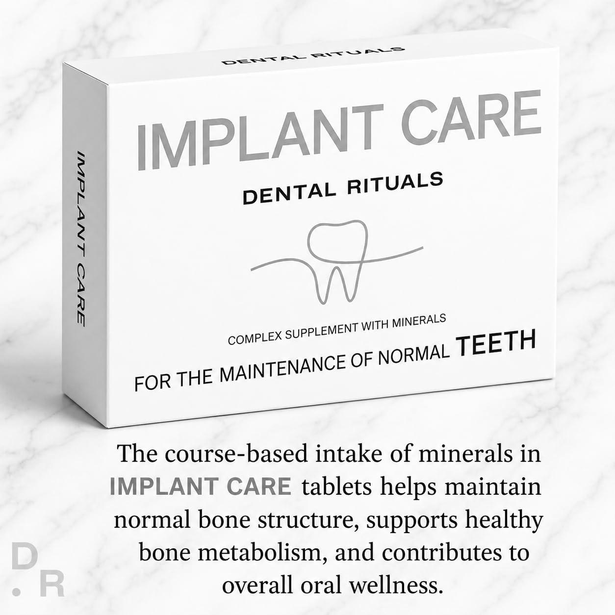 Dental Rituals Implant Care – Bone Regeneration Supplement for Dental Implants, 30 Tablets