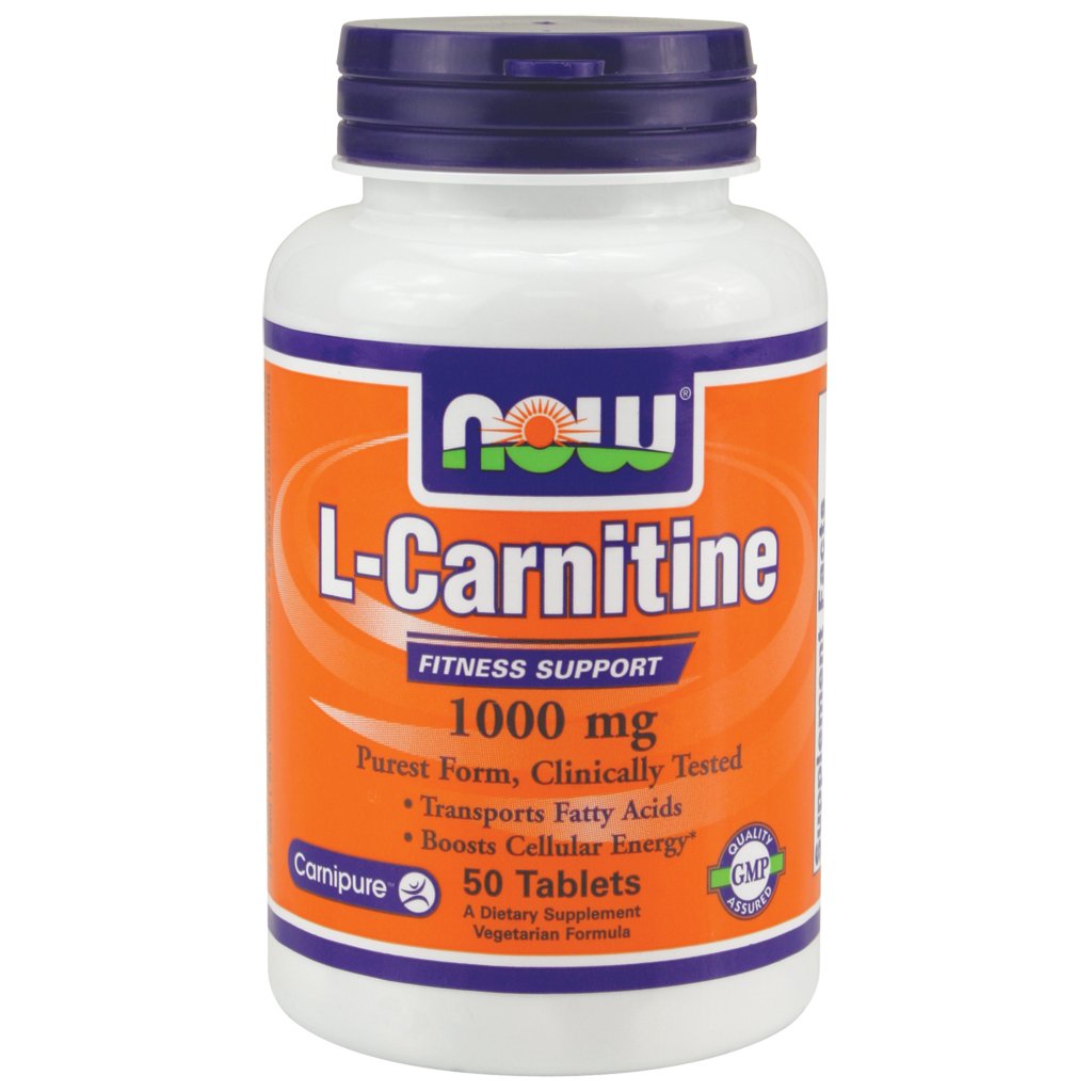 NOW Foods L-Carnitine 1000 mg Tablet, 300 Tablets