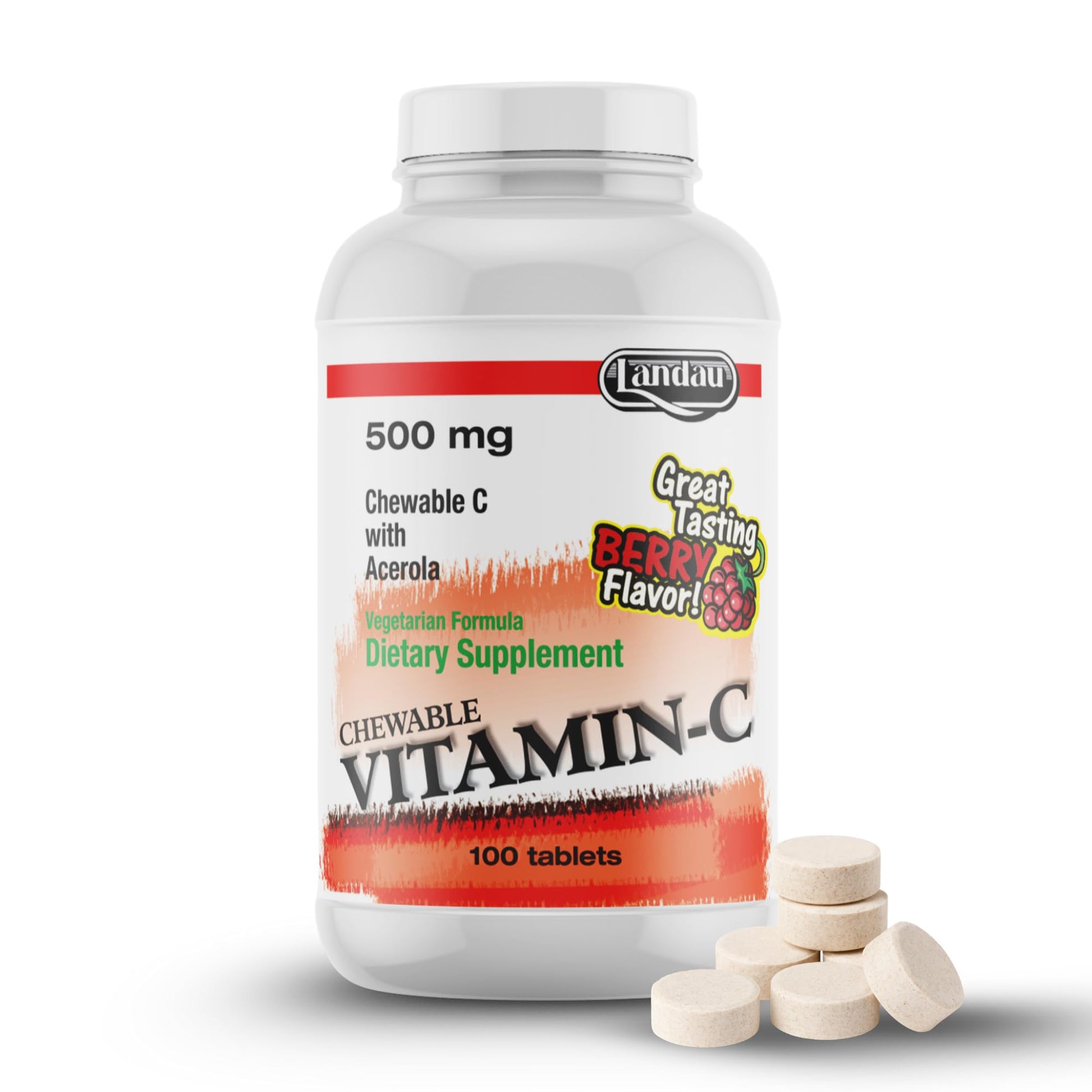 LANDAU Vitamin C 500mg Tablet 100 Tablets
