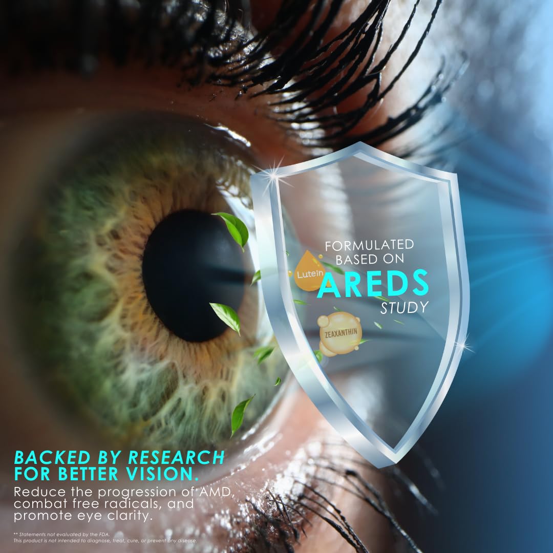 Clearsight AREDS Advanced+ Eye Health Vitamins Capsules 60 Count