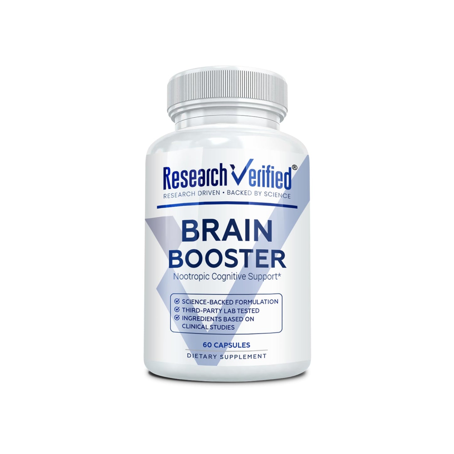 Research Verified Brain Booster Capsules, 60 Count