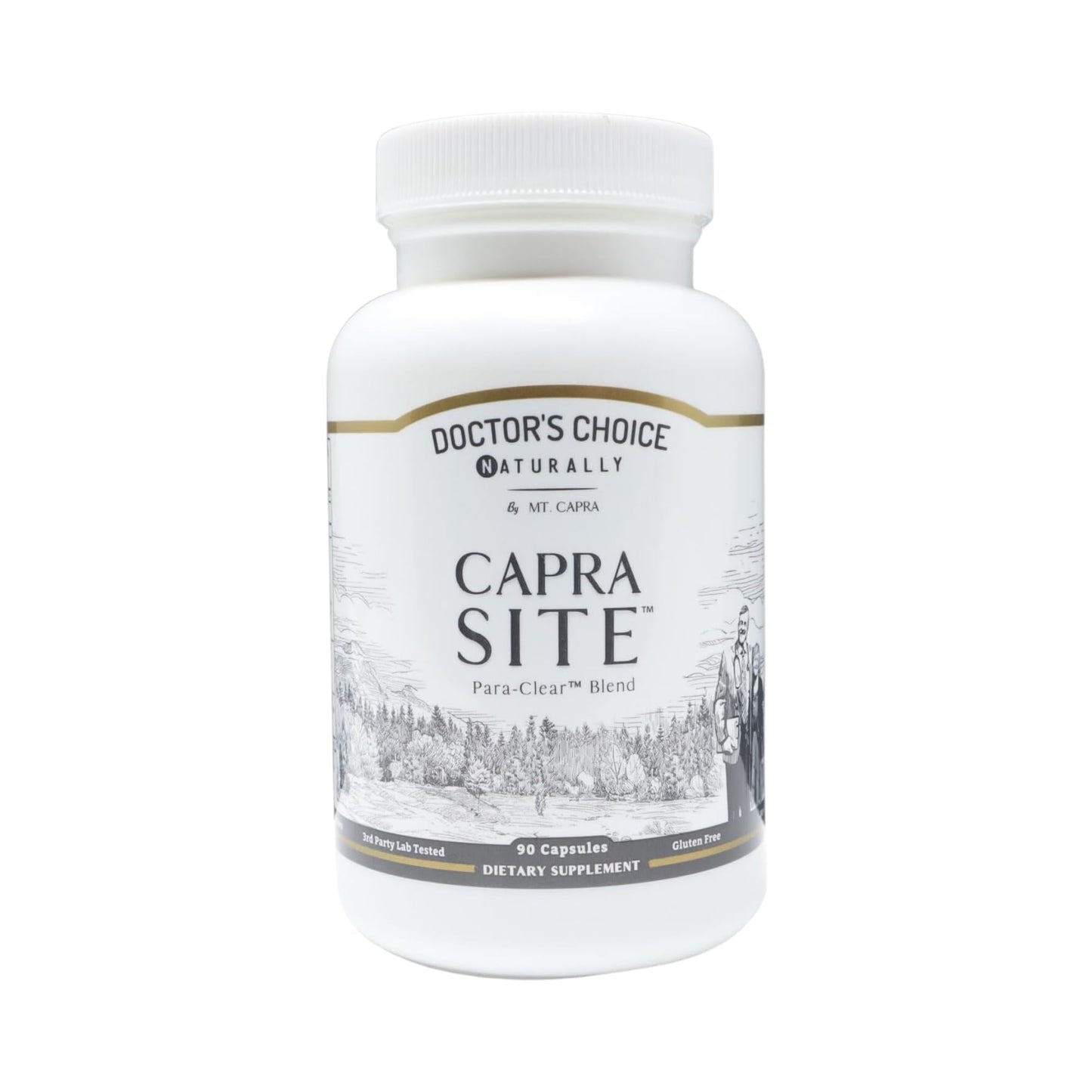 Mt. Capra CapraSite Herbal Intestinal Support Capsule, 90 Capsules