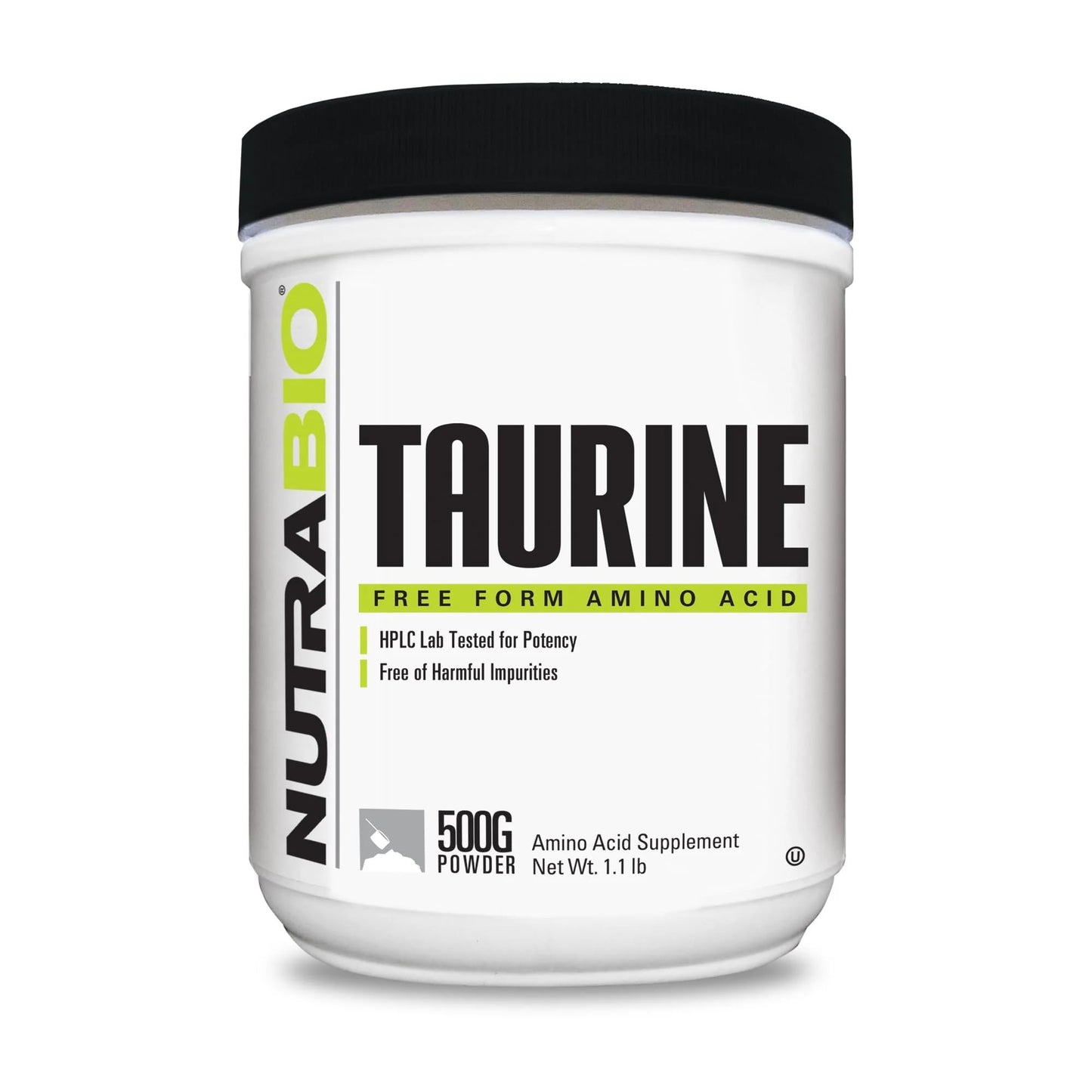 NutraBio Taurine Powder 17.6 oz