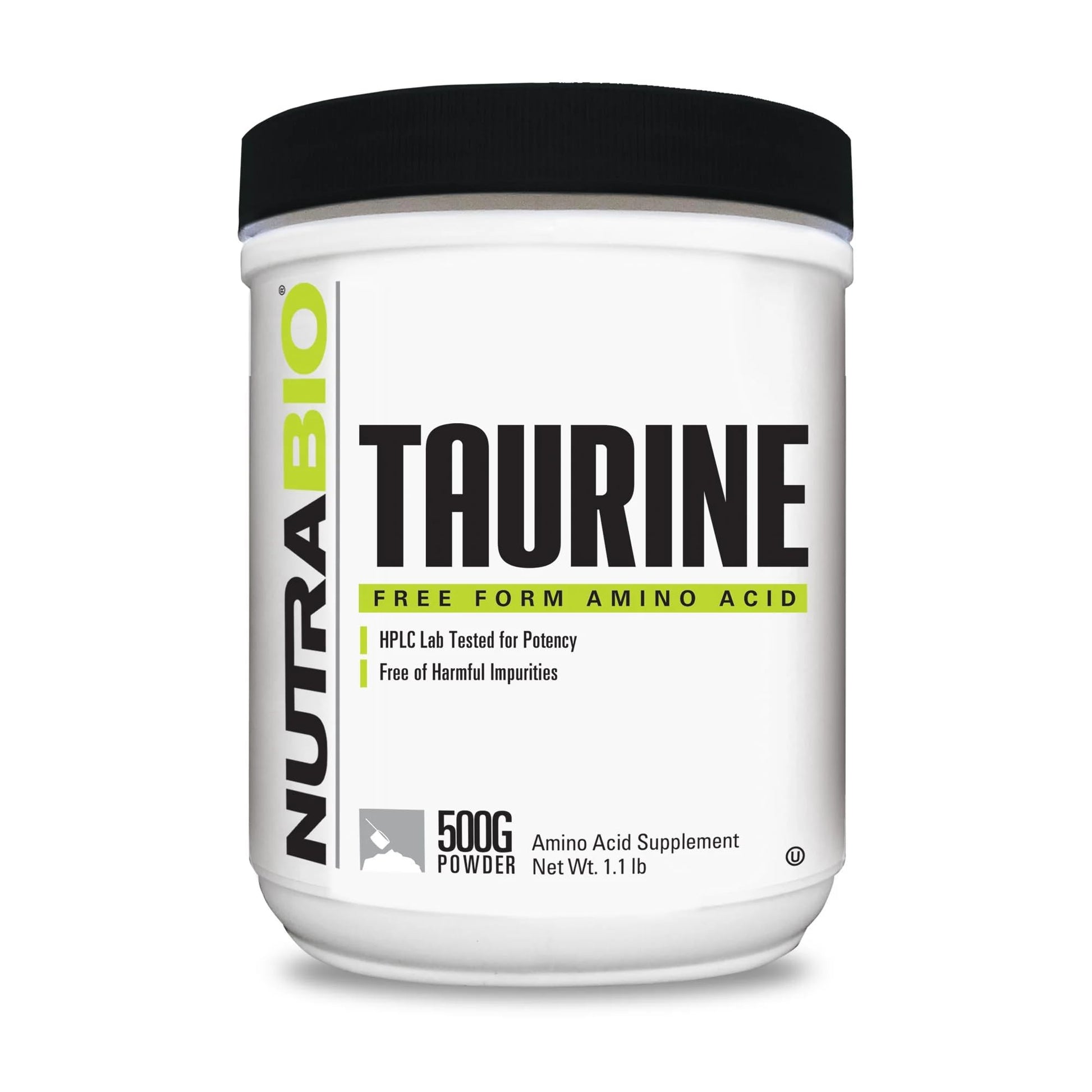 NutraBio Taurine Powder 17.6 oz