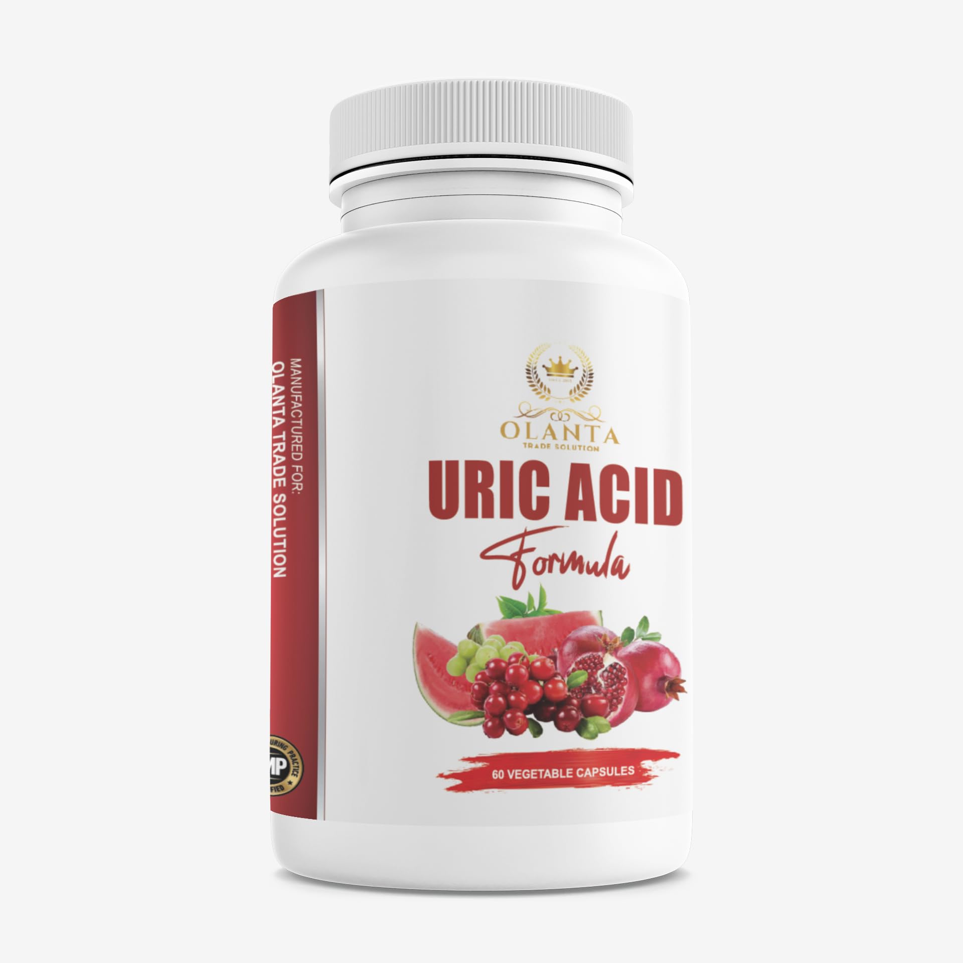 Generic Uric Acid Complex Capsules, 60 Count