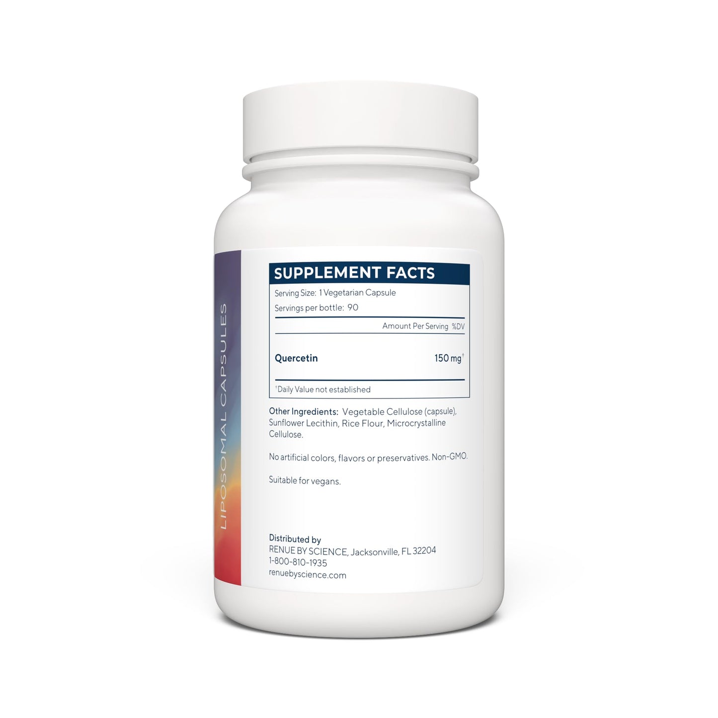 Renue By Science Quercetin Liposomal Capsules 90 Count