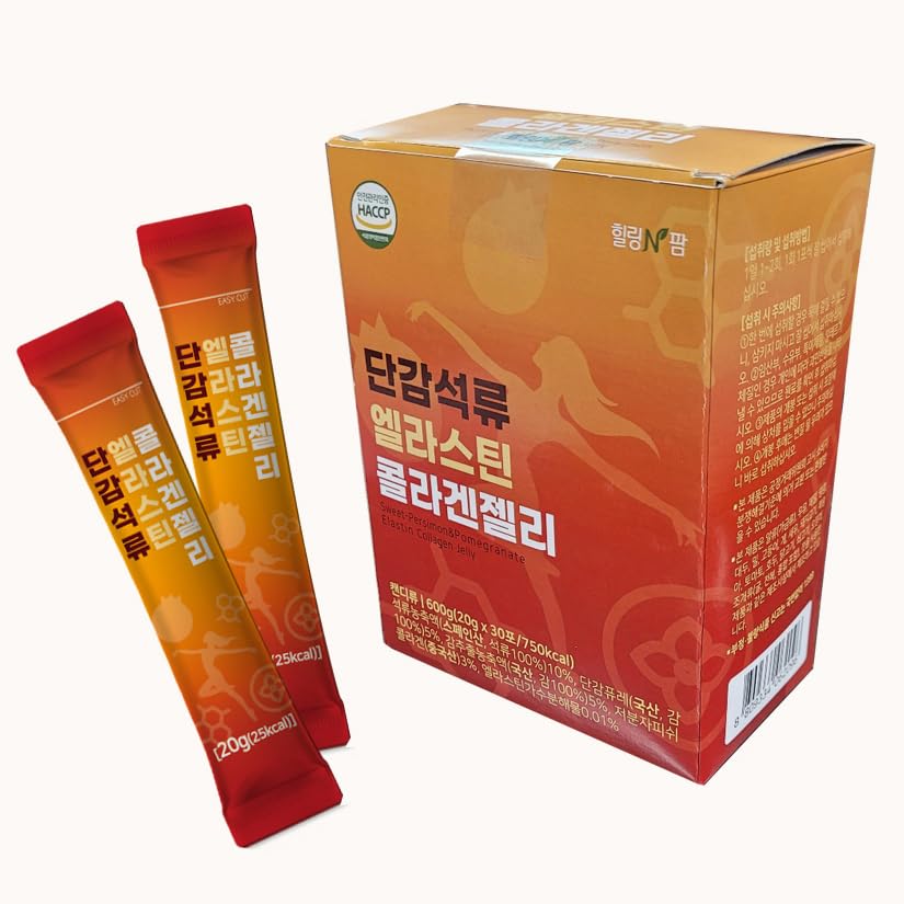 GAGOPA Sweet Persimmon & Pomegranate Elastin Collagen Jelly 1 Softgel