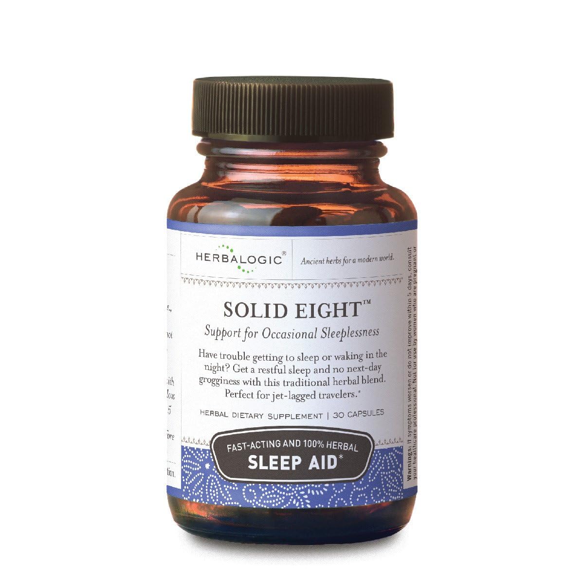 Herbalogic Solid Eight Capsules 30 Count