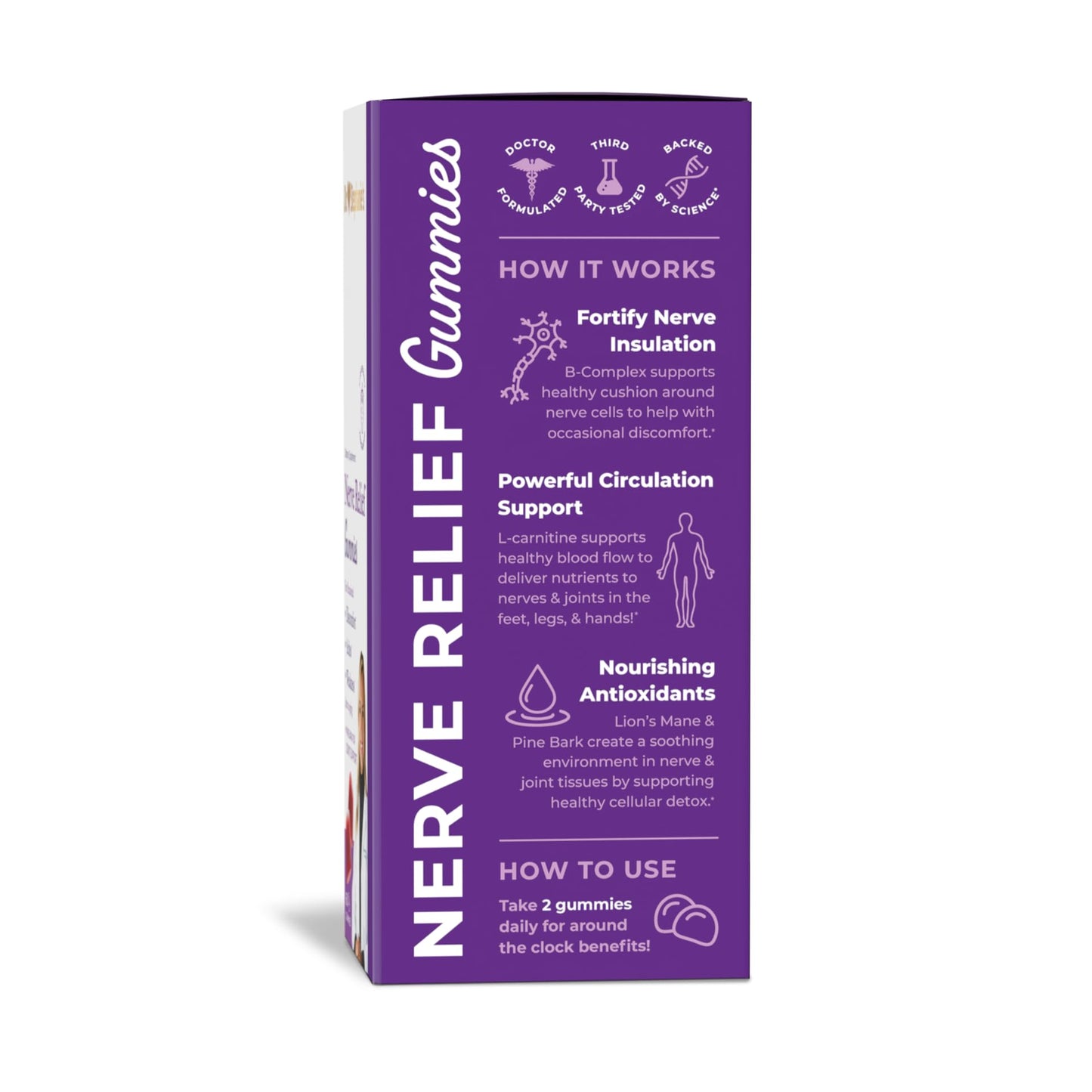 Pharmaganics Nerve & Joint Support Gummies 60 Count