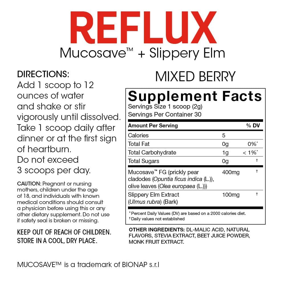 Silver Fern Reflux Digestive Supplement Powder 2.17 Ounce