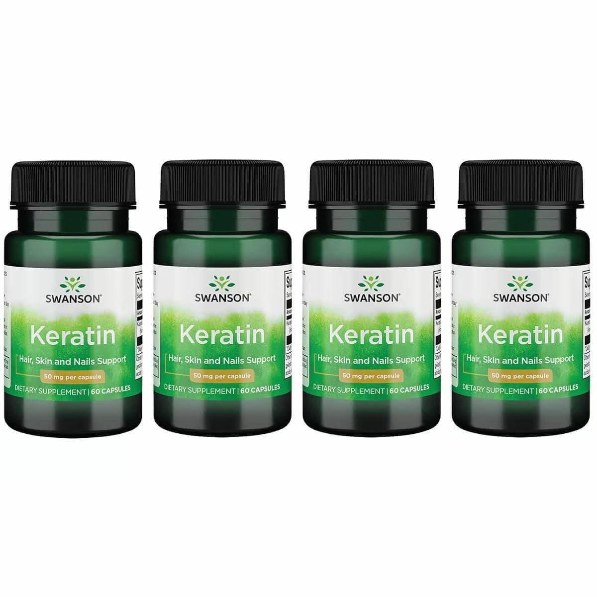 Swanson Keratin (from Tibetan Wool) Capsules 240