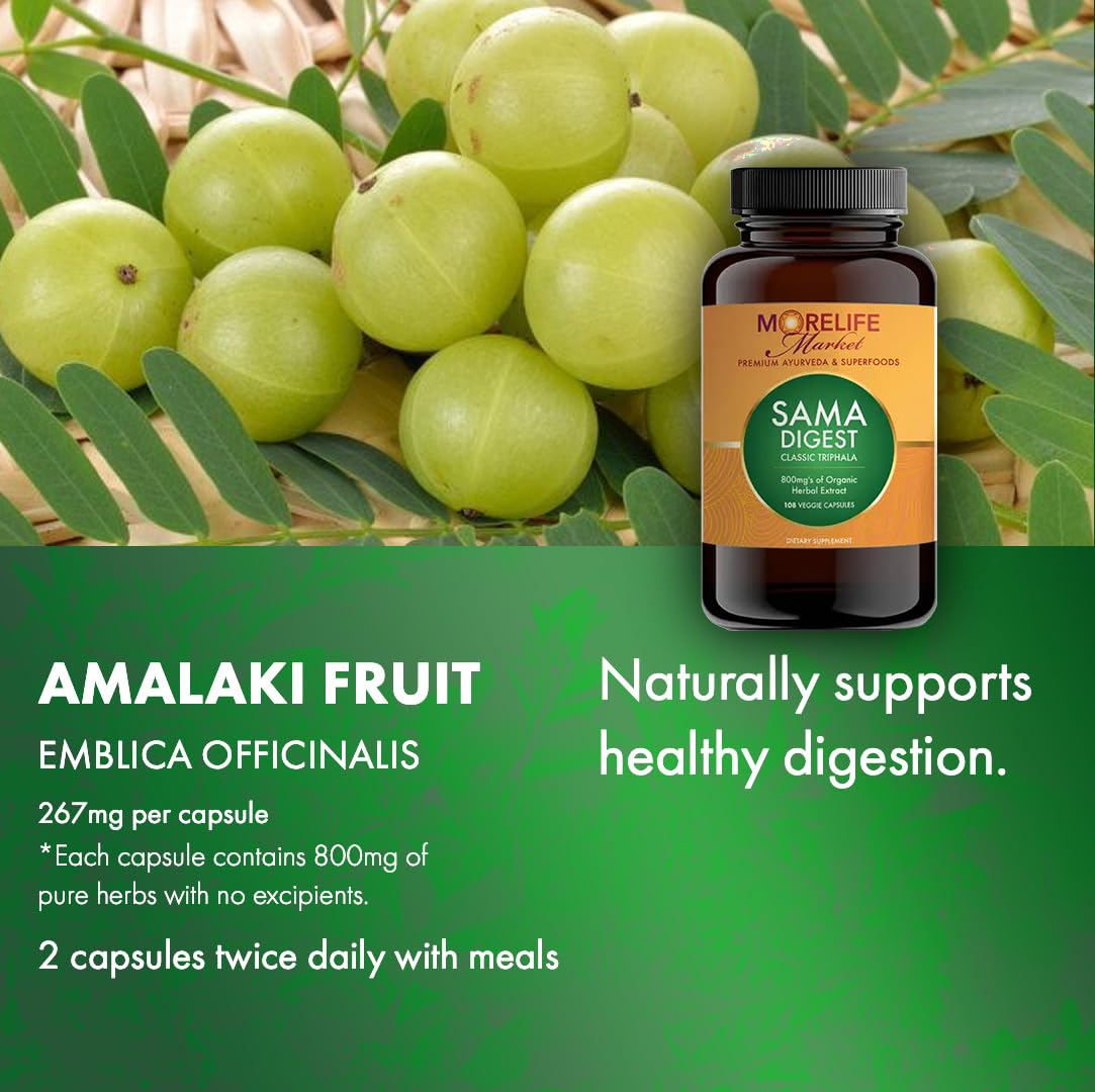 MoreLife Market Sama Digest Triphala Capsule 108