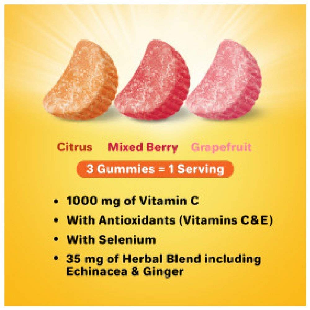 Airborne Assorted Fruit Flavored Gummies, 252 Gummies