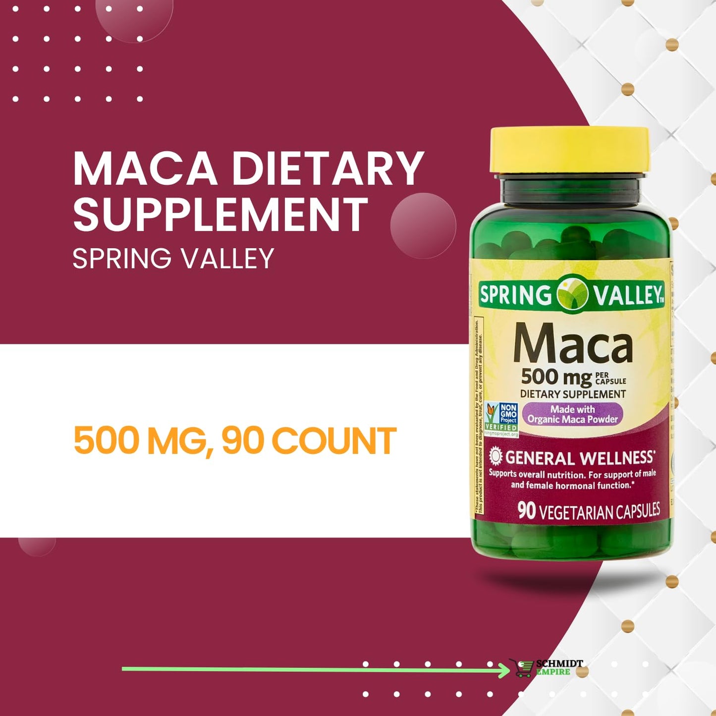 SCHMIDT EMPIRE Maca Dietary Supplement Powder 2