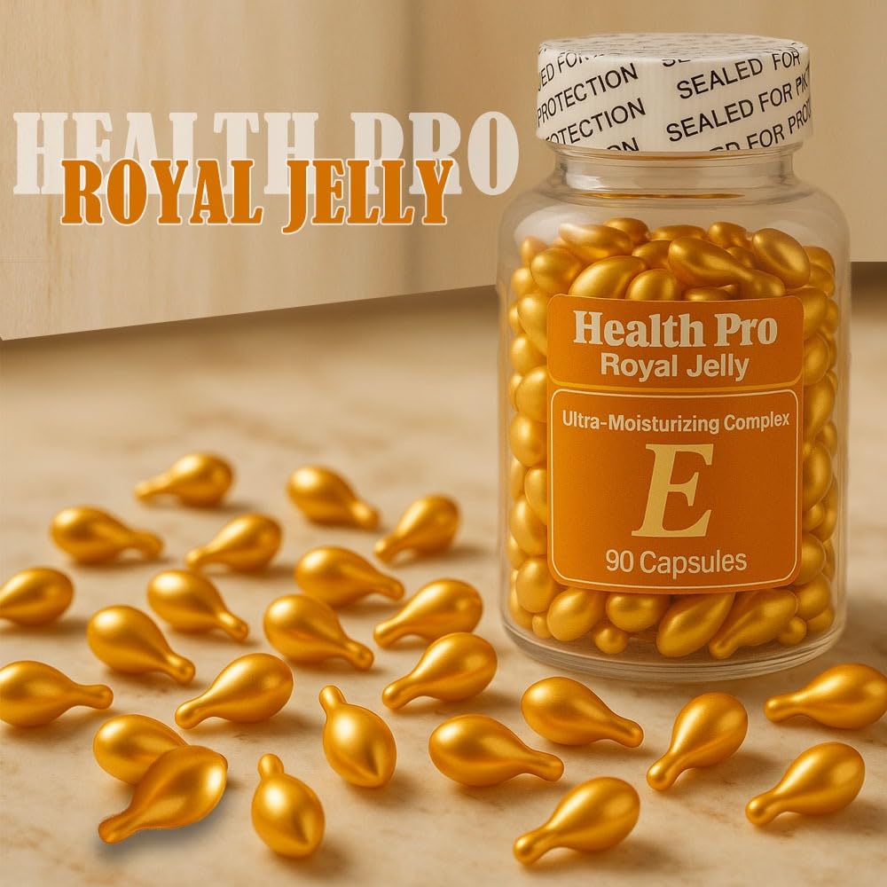 NCB NCB TECHNOLOGY Nu Health Royal Jelly Moisture Complex Vitamin E Oil Capsule 90 Capsules