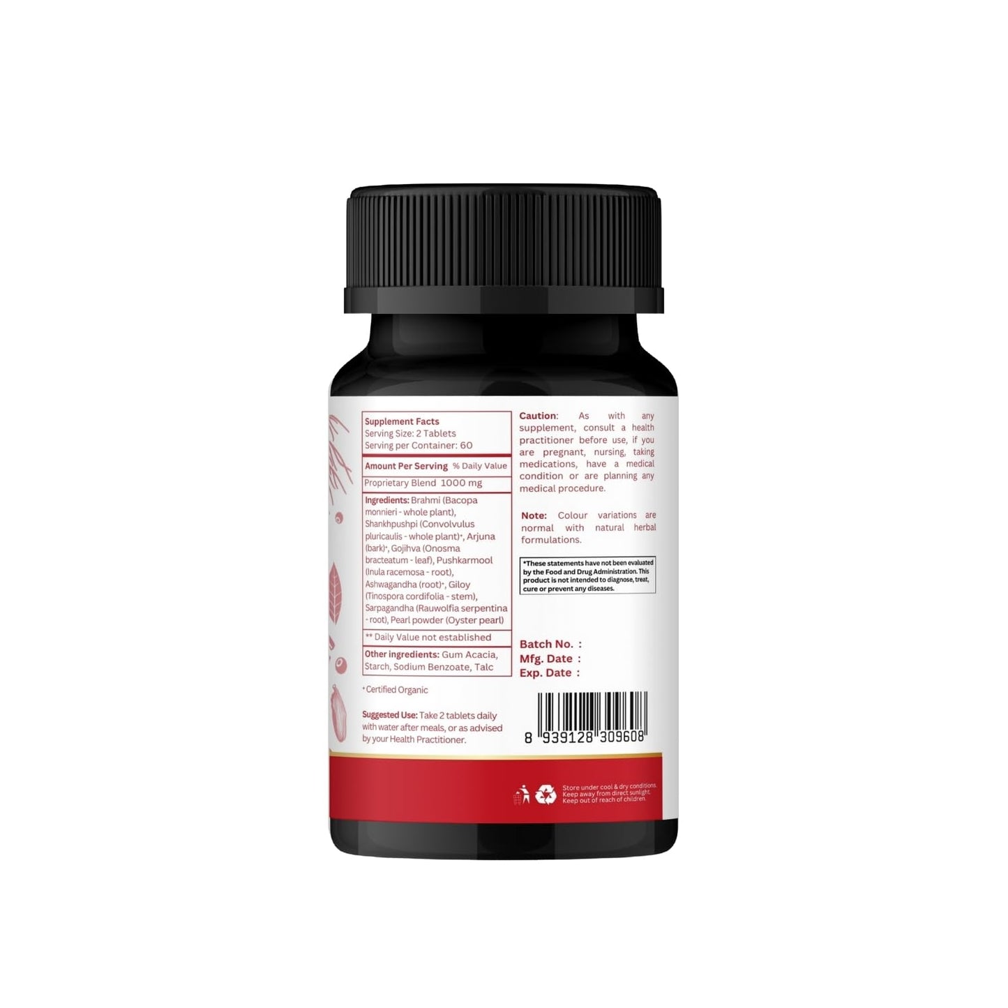 ORGANIC SPREE Mukta Vati 240 Tablets