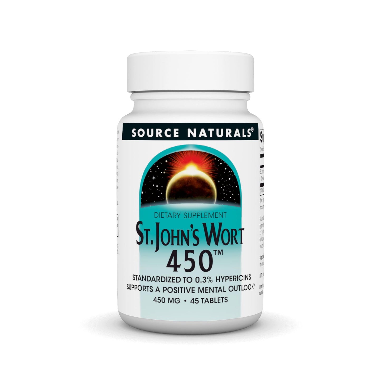 Source Naturals St. John's Wort 450 mg, 45 Tablets