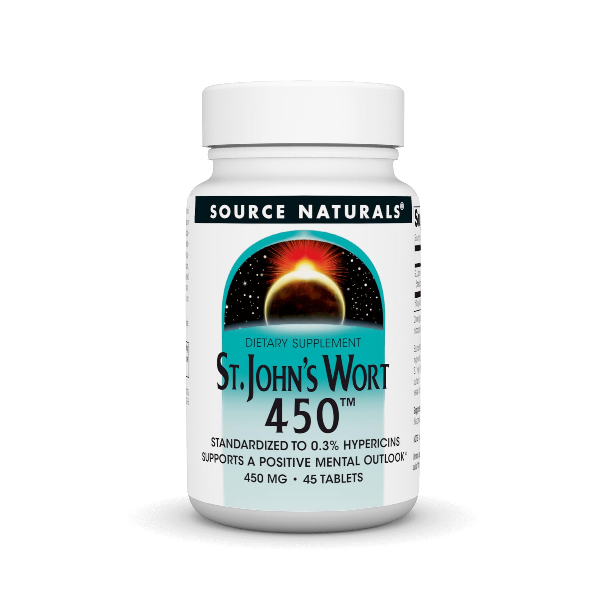 Source Naturals St. John's Wort 450 mg, 45 Tablets