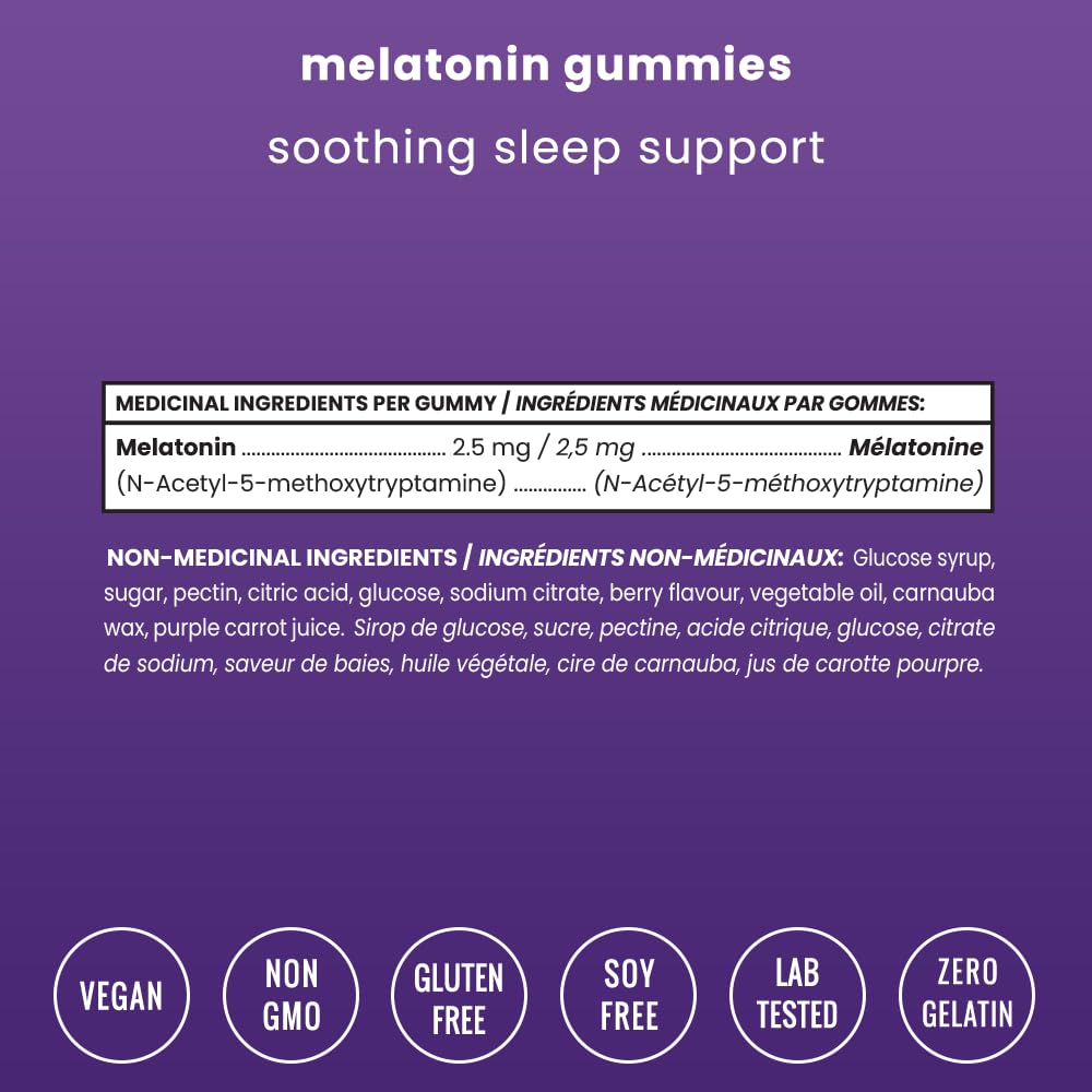 NutraChamps Melatonin Gummies for Kids & Adults Gummy, 60 Count