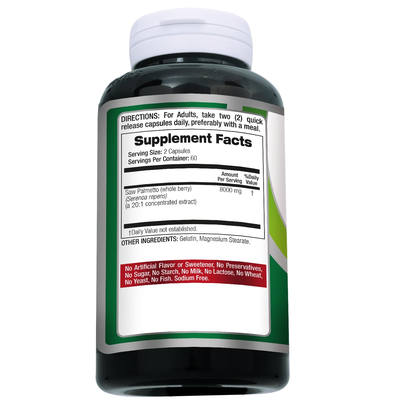 FITO MEDIC'S Saw Palmetto Capsules 120 Count