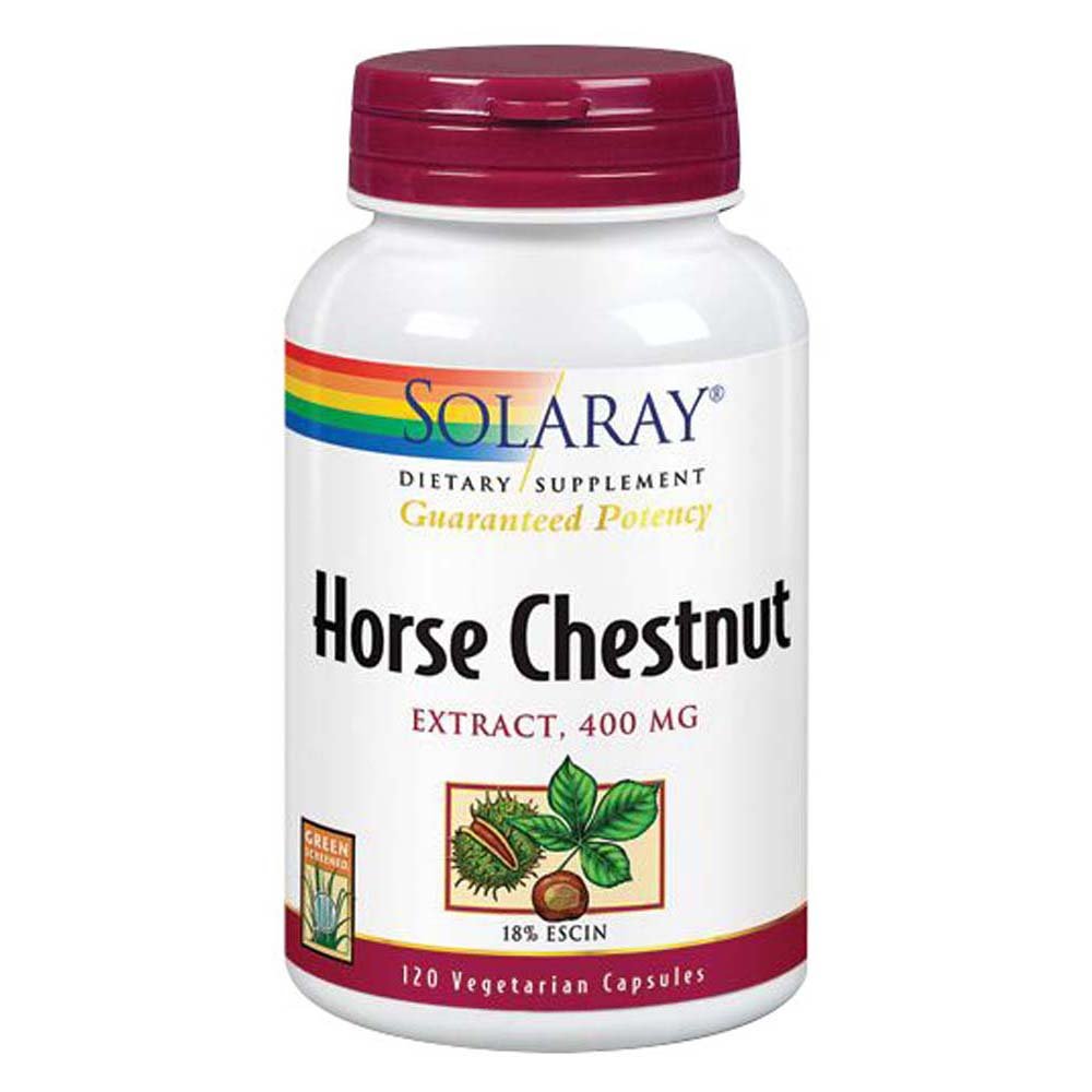 SOLARAY Horse Chestnut Extract 400mg Capsule 120 Count