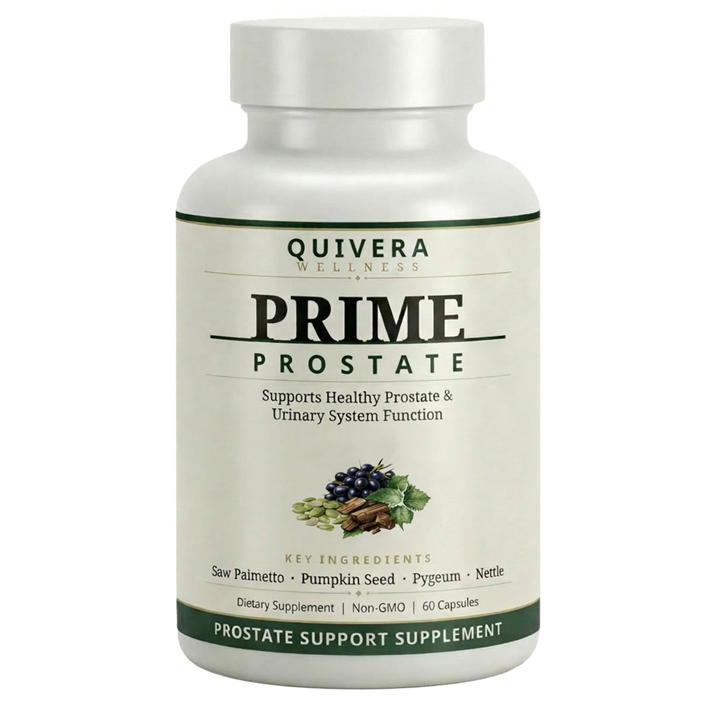 SOOTHIVA Prostate Quivera Wellness Support Supplement for Men Prostate and Bladder Support Capsules, 60 Capsules