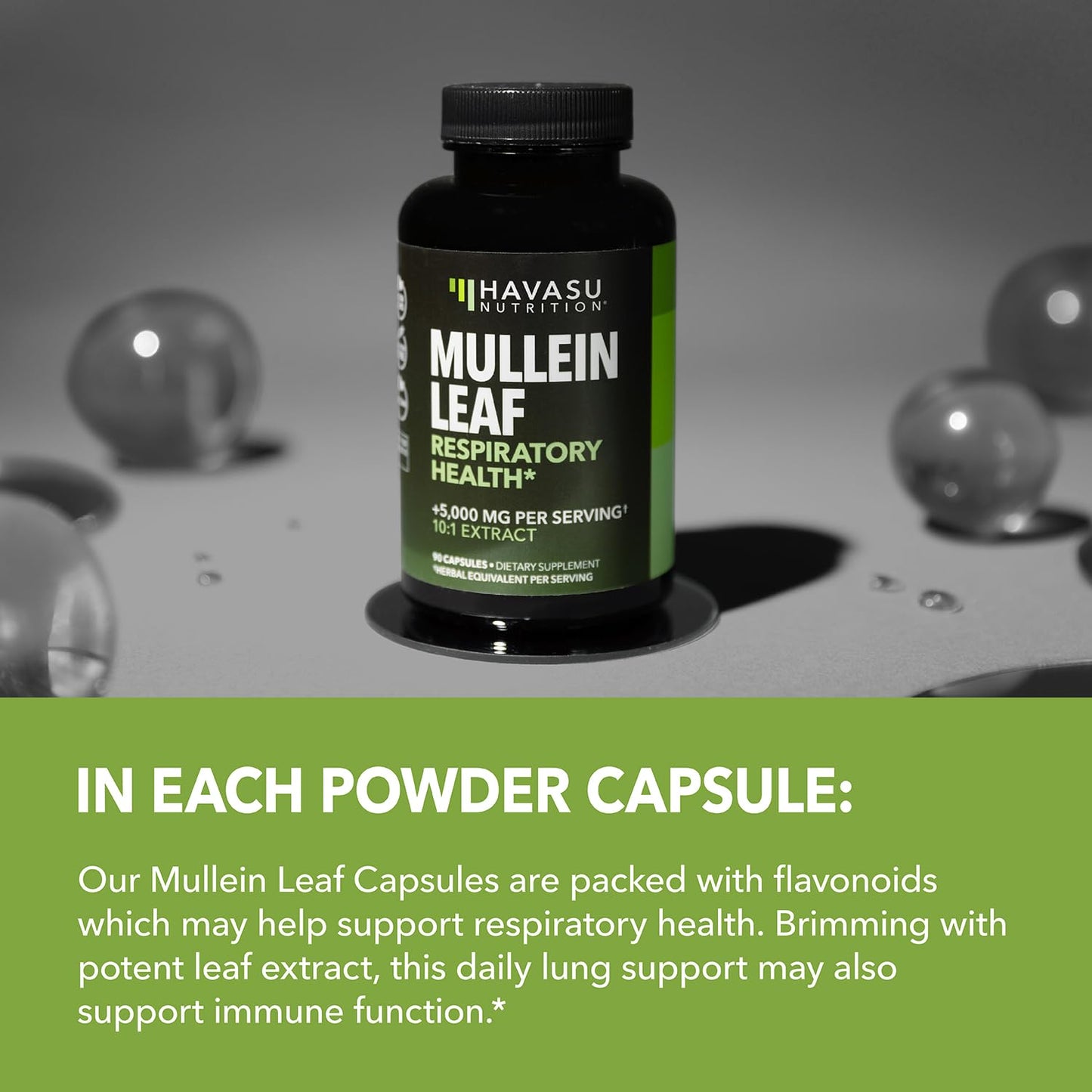 HAVASU NUTRITION Mullein Extract Capsules 30