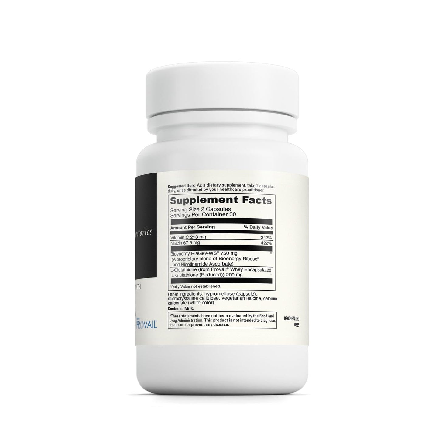 DAVINCI NAD+ Activate with Glutathione Capsule, 60 Count