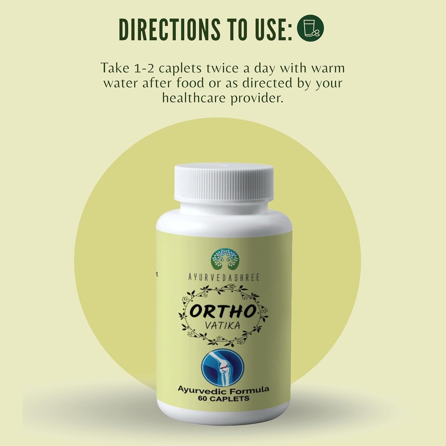 AYURVEDASHREE Ortho Vatika Caplets 60