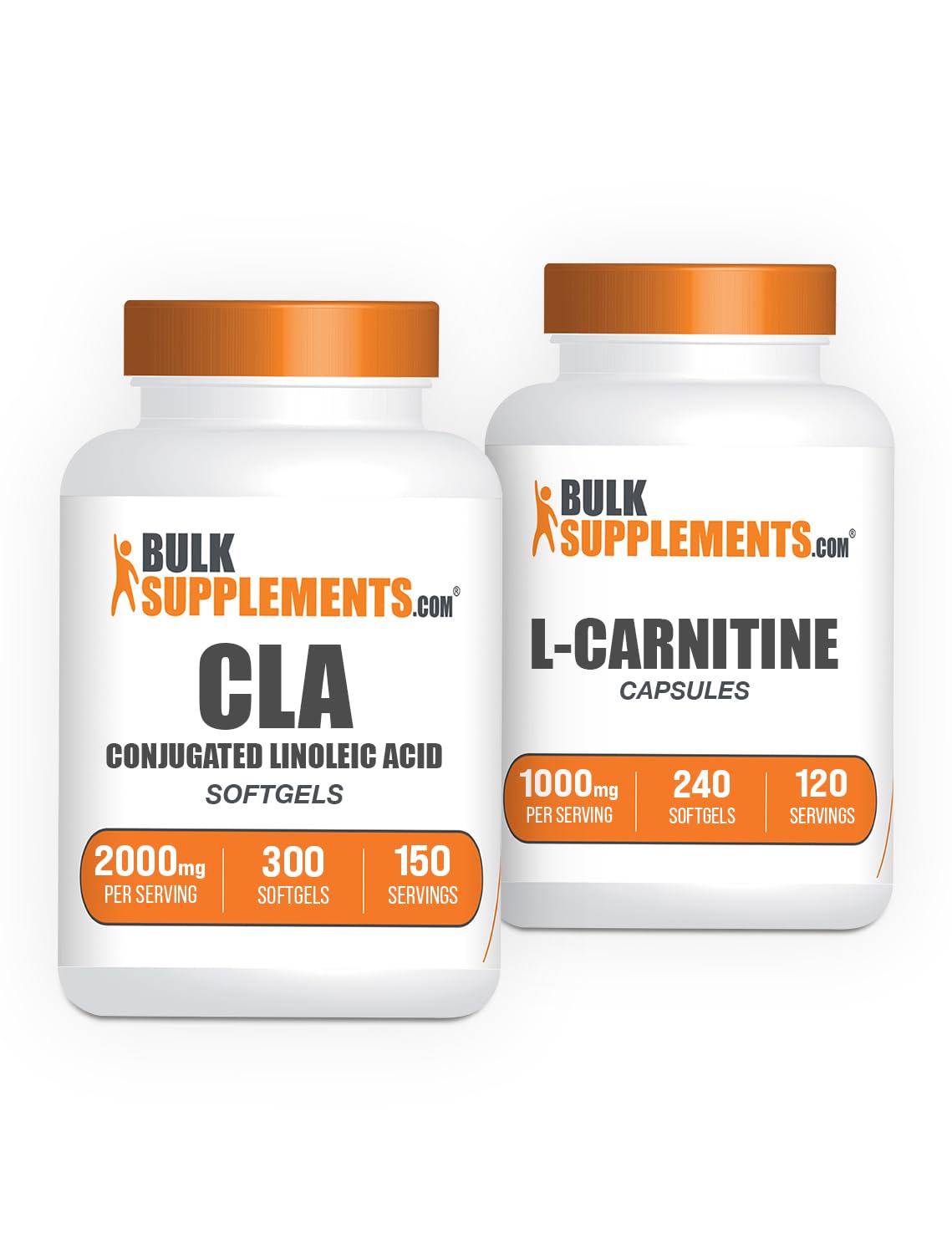 BulkSupplements CLA 2000mg Softgel & Capsules Bundle, 540 Softgels & Capsules