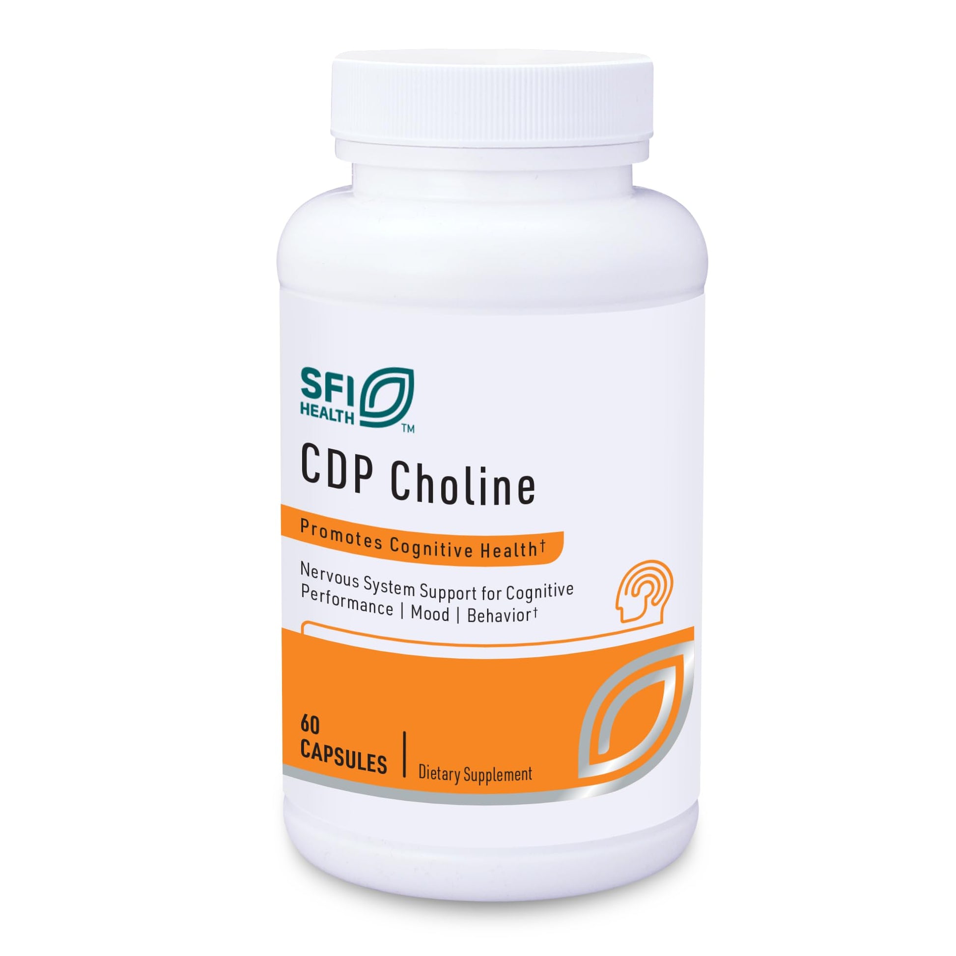 SFI Health CDP Choline 250mg Capsule, 60 Count