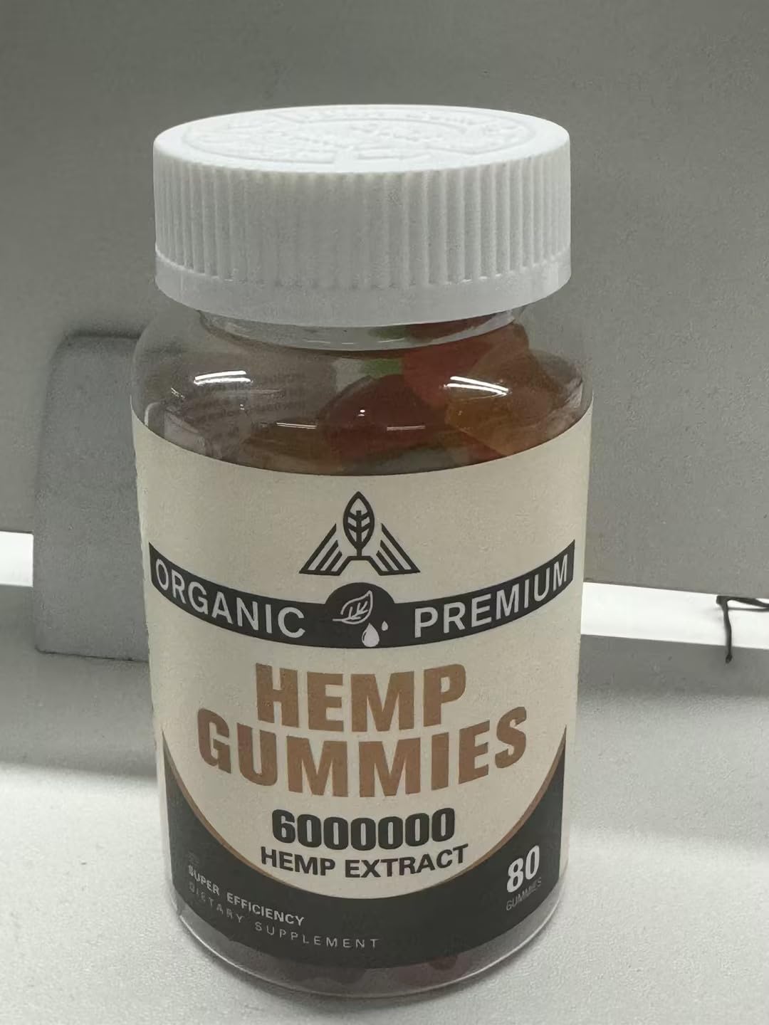 DriRaych Organic Gummies, 240 Count