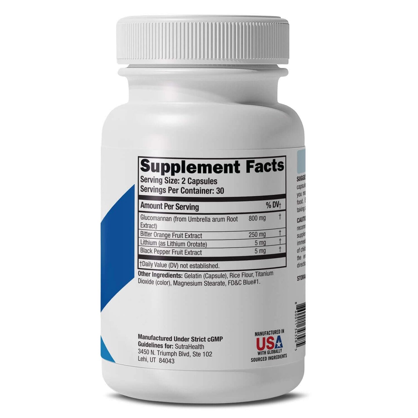 SutraHealth PhenAprin XR GLP-1 Friendly Caffeine-Free Appetite Suppressant Capsule, 60 Count