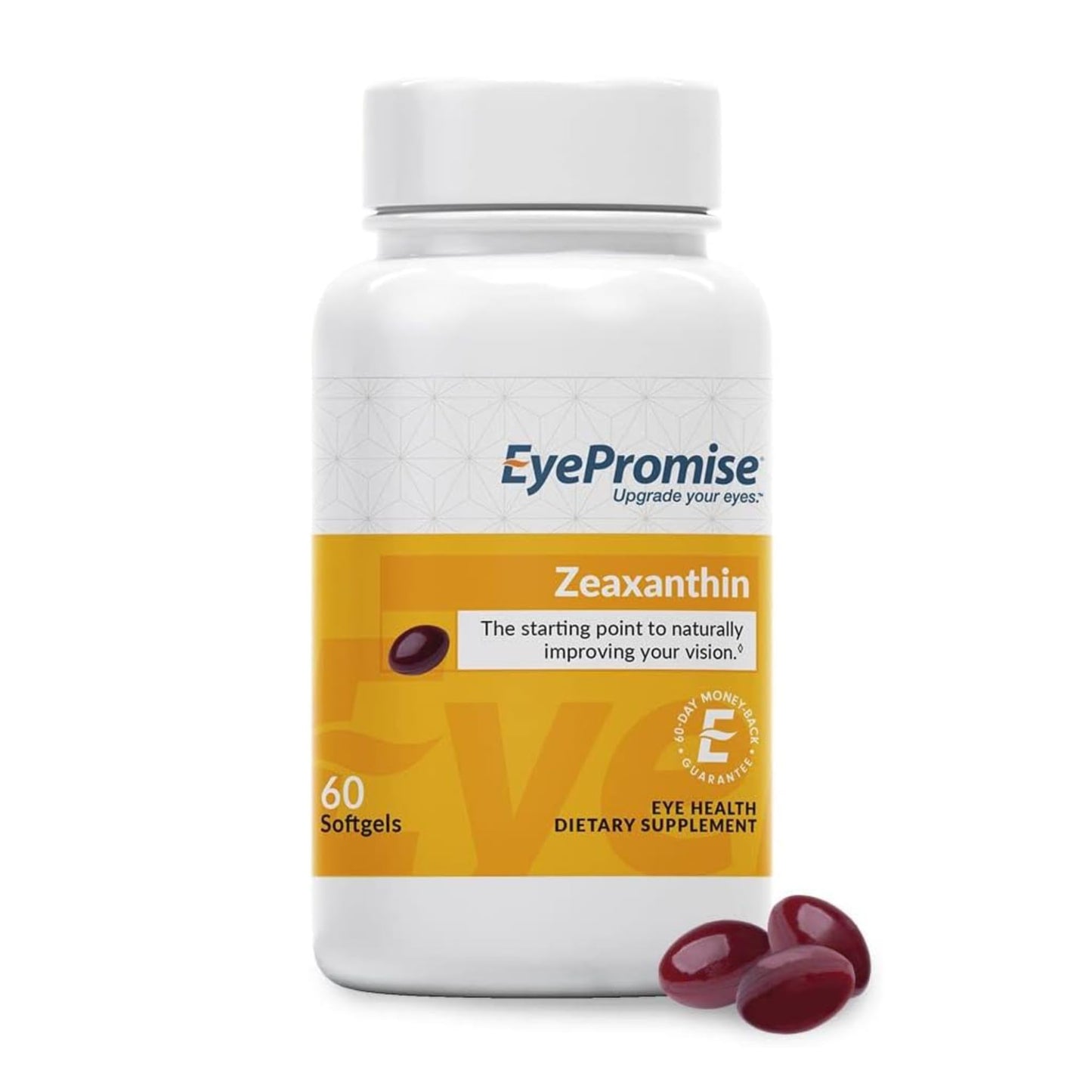 EyePromise Zeaxanthin Eye Health Supplements 60 Softgels