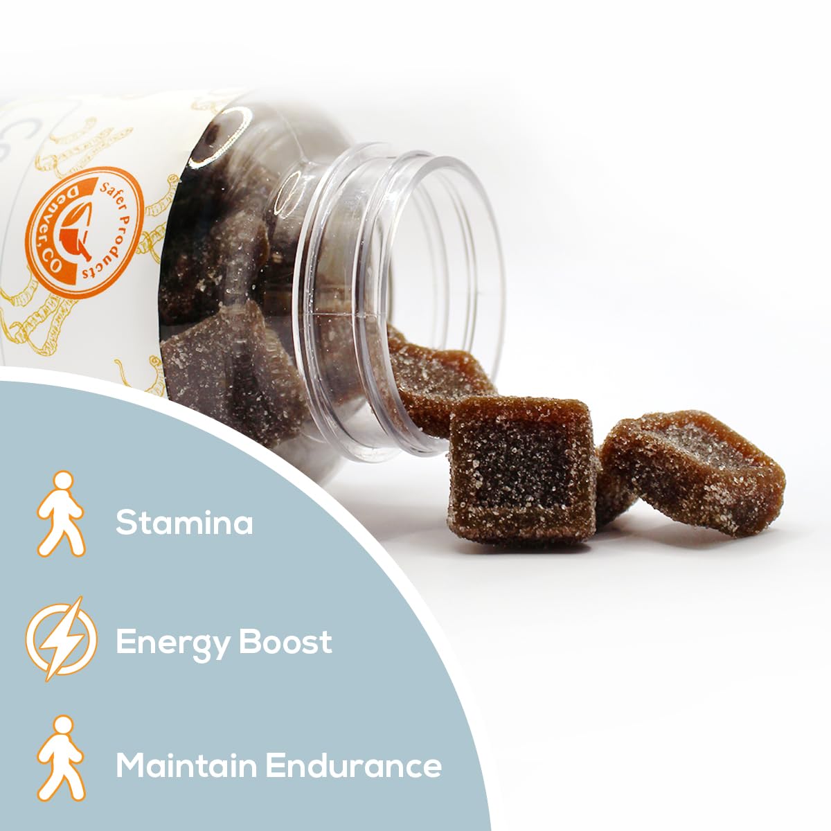 Safer Products Cordyceps Mushroom Gummies, Gummy, 120 Count