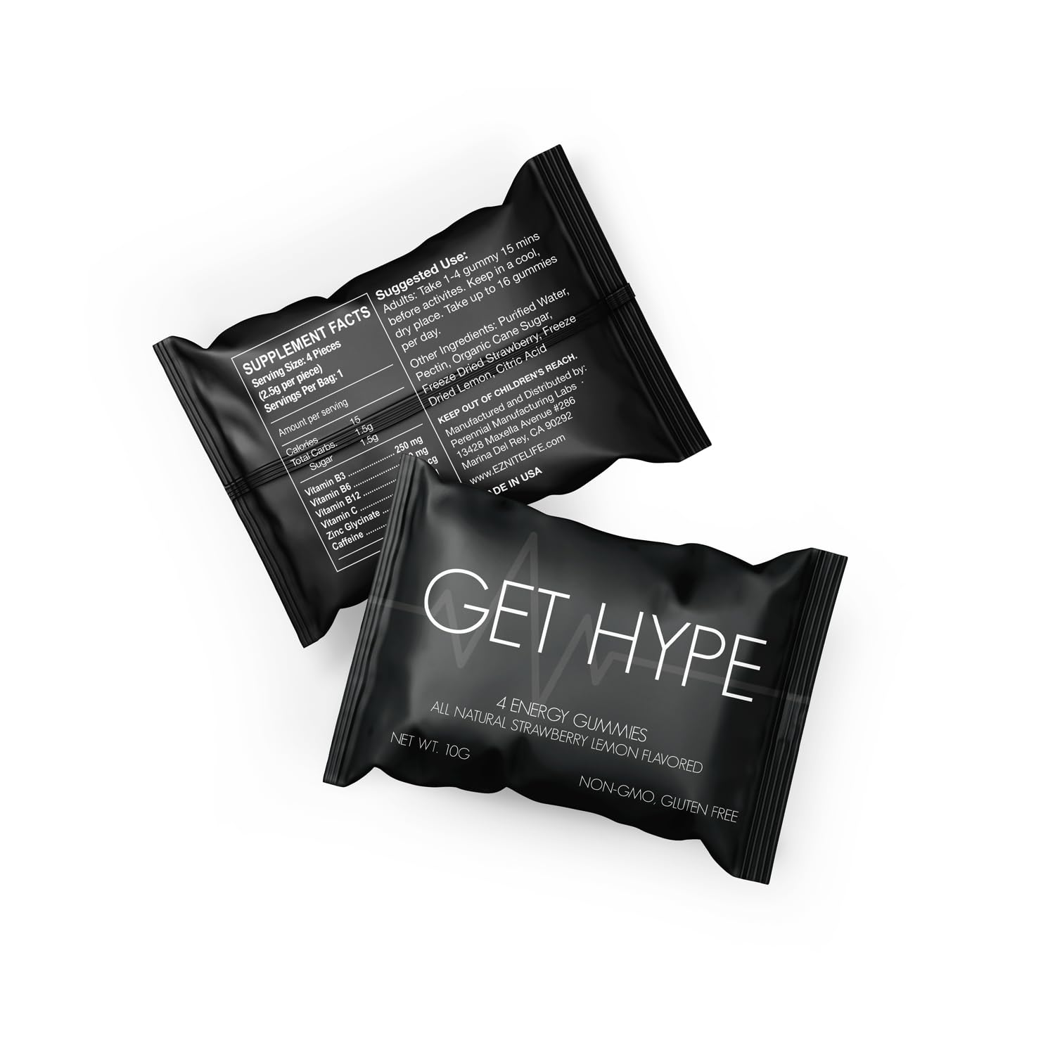 E-Z Nite GET HYPE Energy Gummies Gummy 12