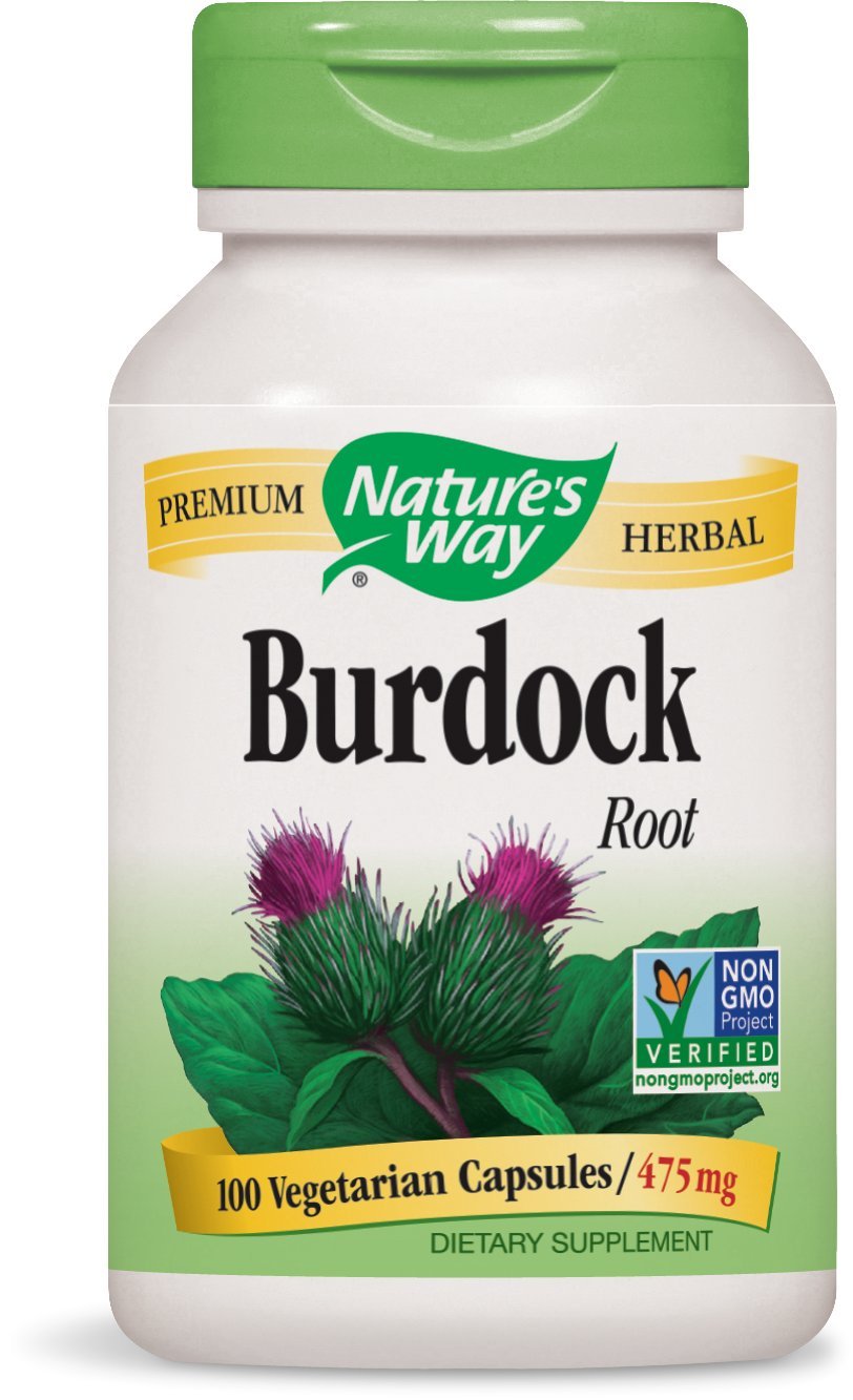 Nature's Way Burdock Root Capsules 400 Count