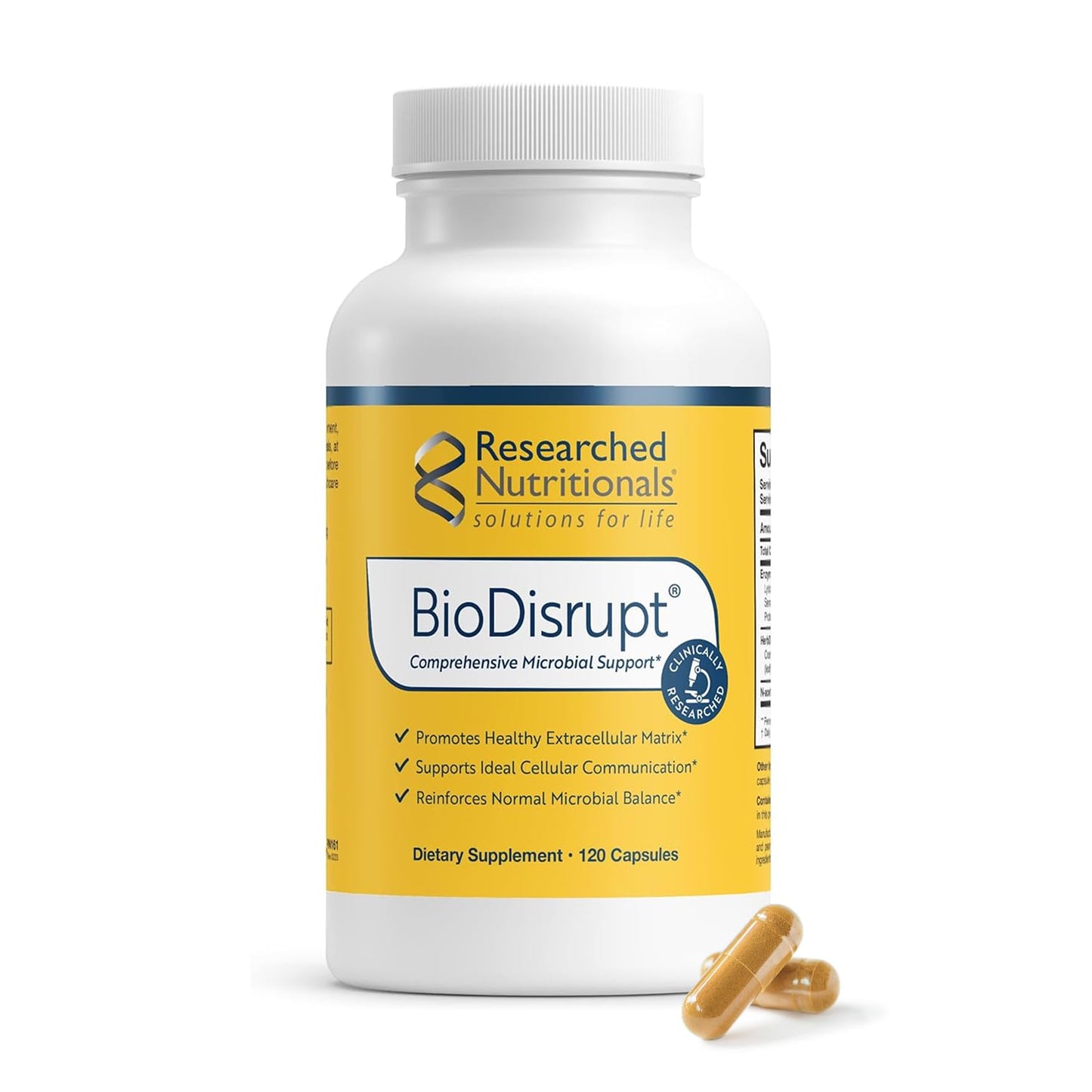 Researched Nutritionals BioDisrupt 120 Capsules