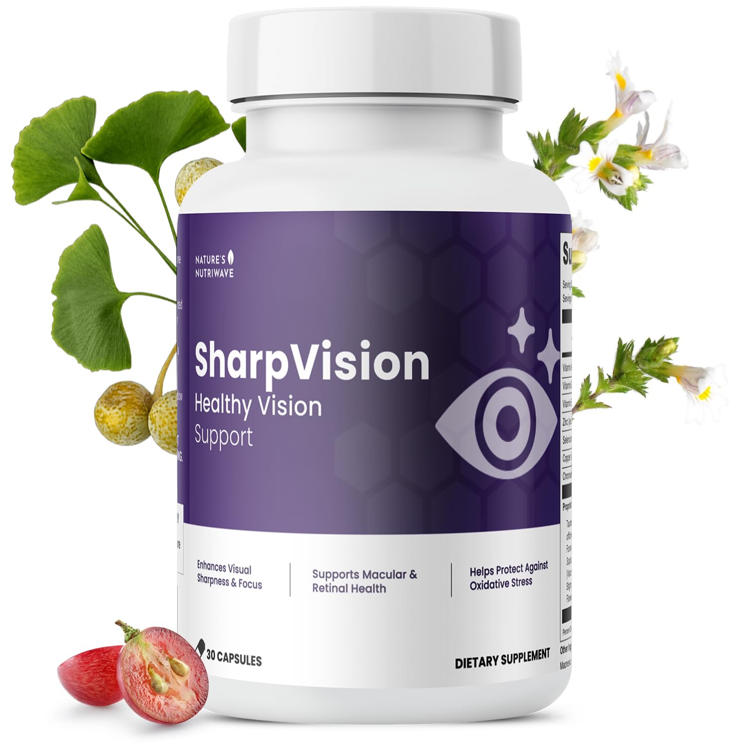Nature’s NutriWave SharpVision 30 Capsules