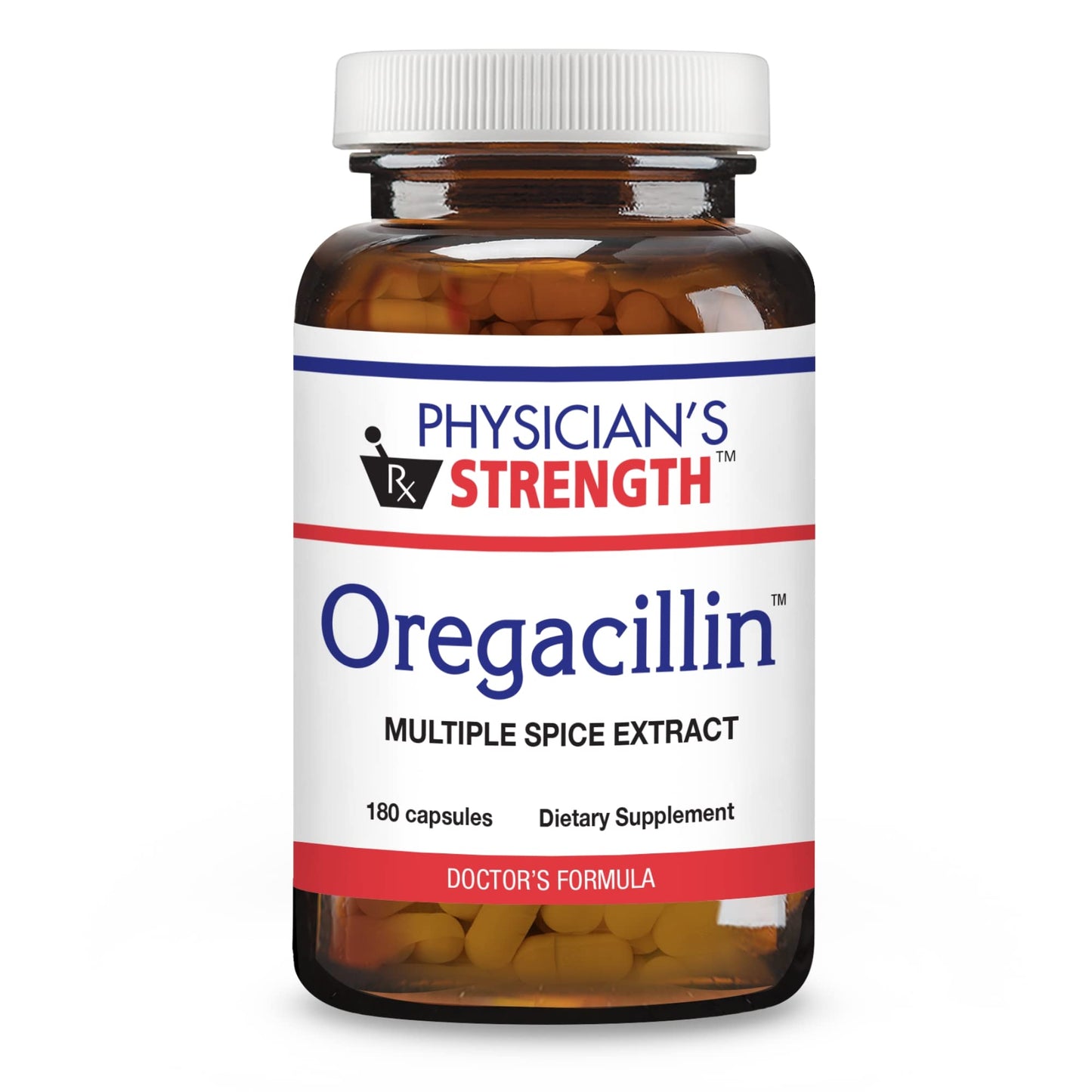 Physician's Strength Oregacillin Capsules, 180 Count