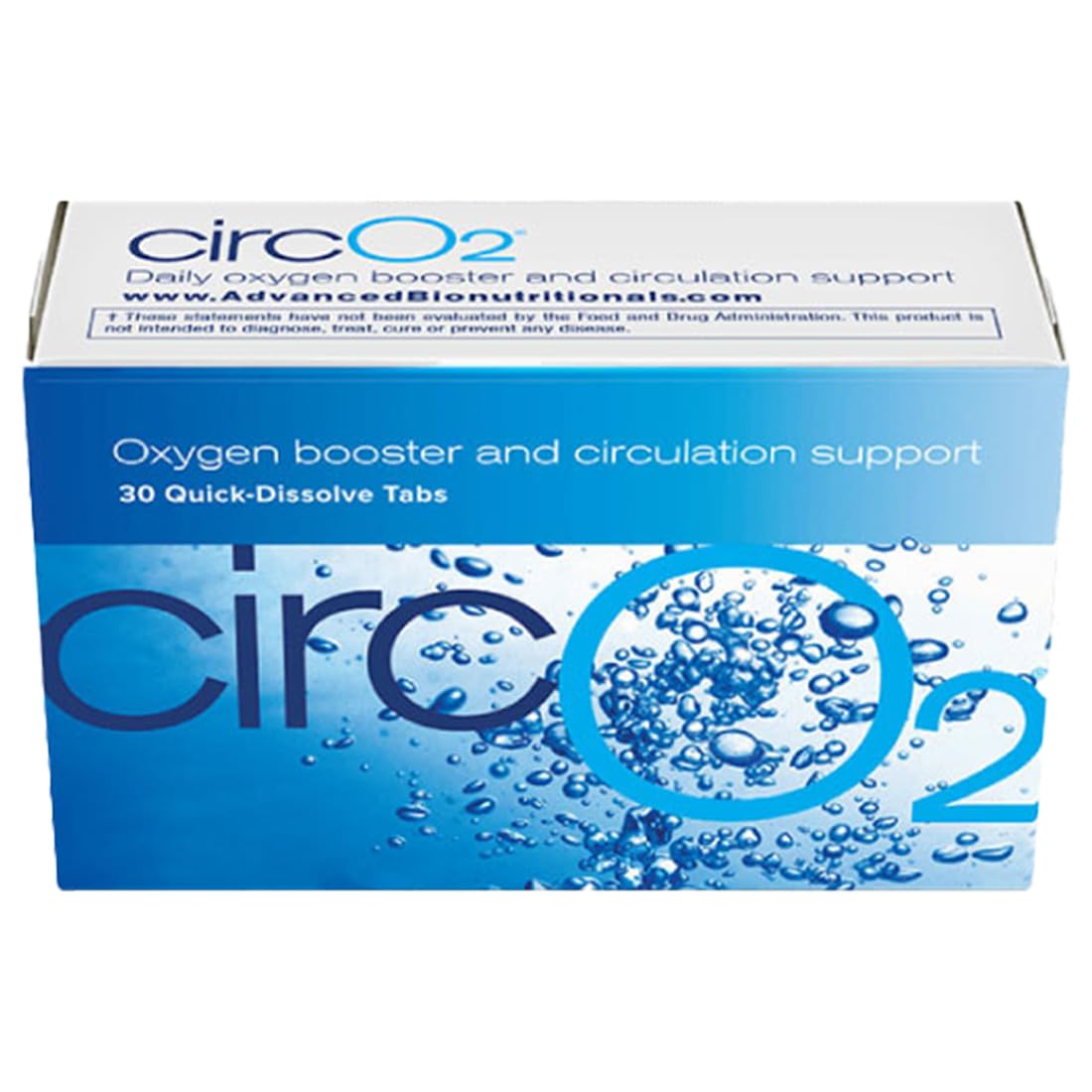 Advanced Bionutritionals Circ02 Nitric Oxide Supplement for Men and Women, Beet Root, L-Citrulline Formula, Non GMO, Gluten Free, Dairy Free, Soy Free, Vegan, 30 Tablets