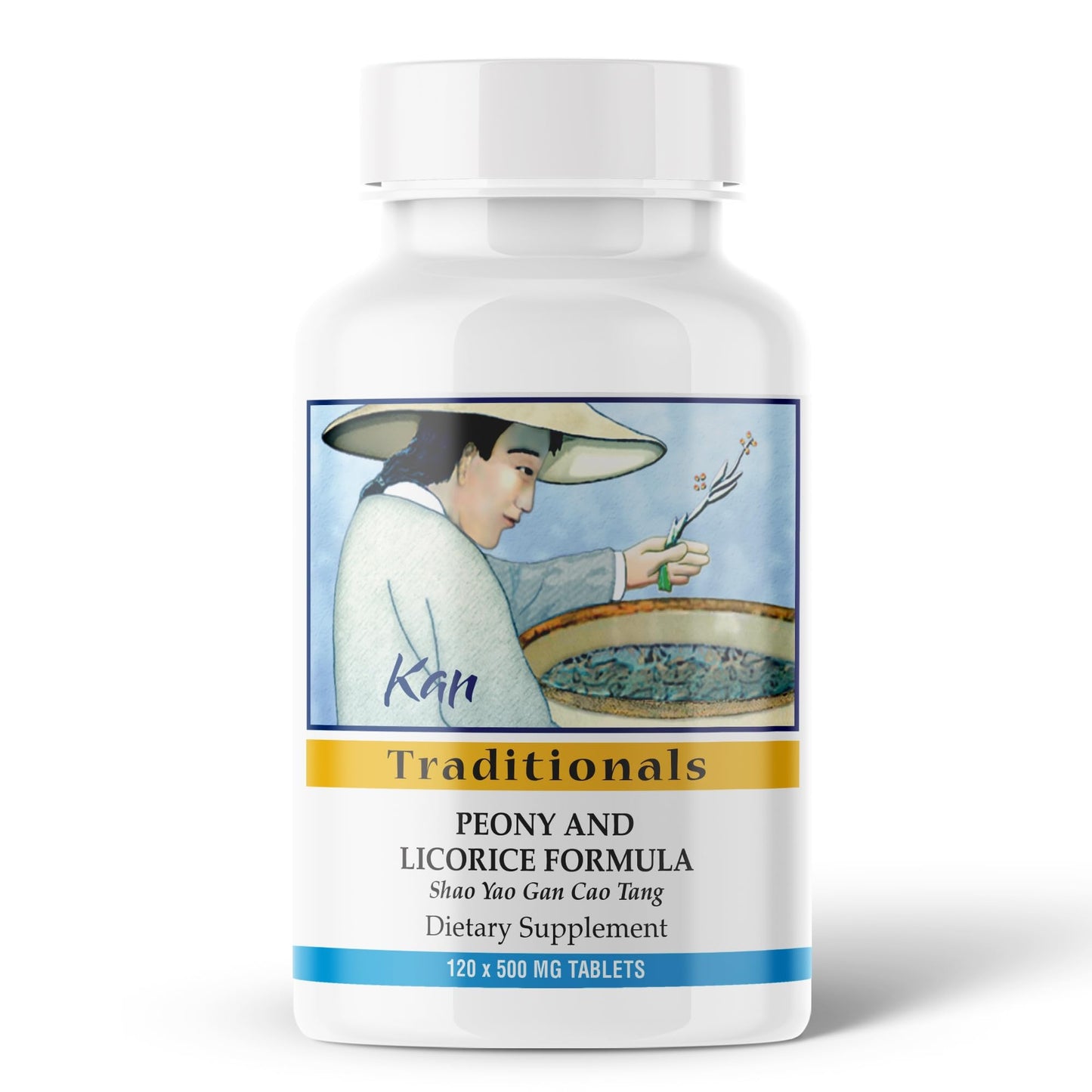 Kan Herbs Peony & Licorice Formula Tablets, 120 Tablets