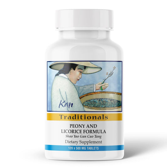 Kan Herbs Peony & Licorice Formula Tablets, 120 Tablets