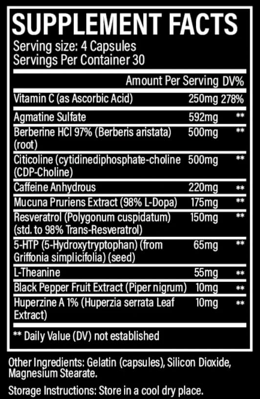 110 Percent Focus 120 Capsules